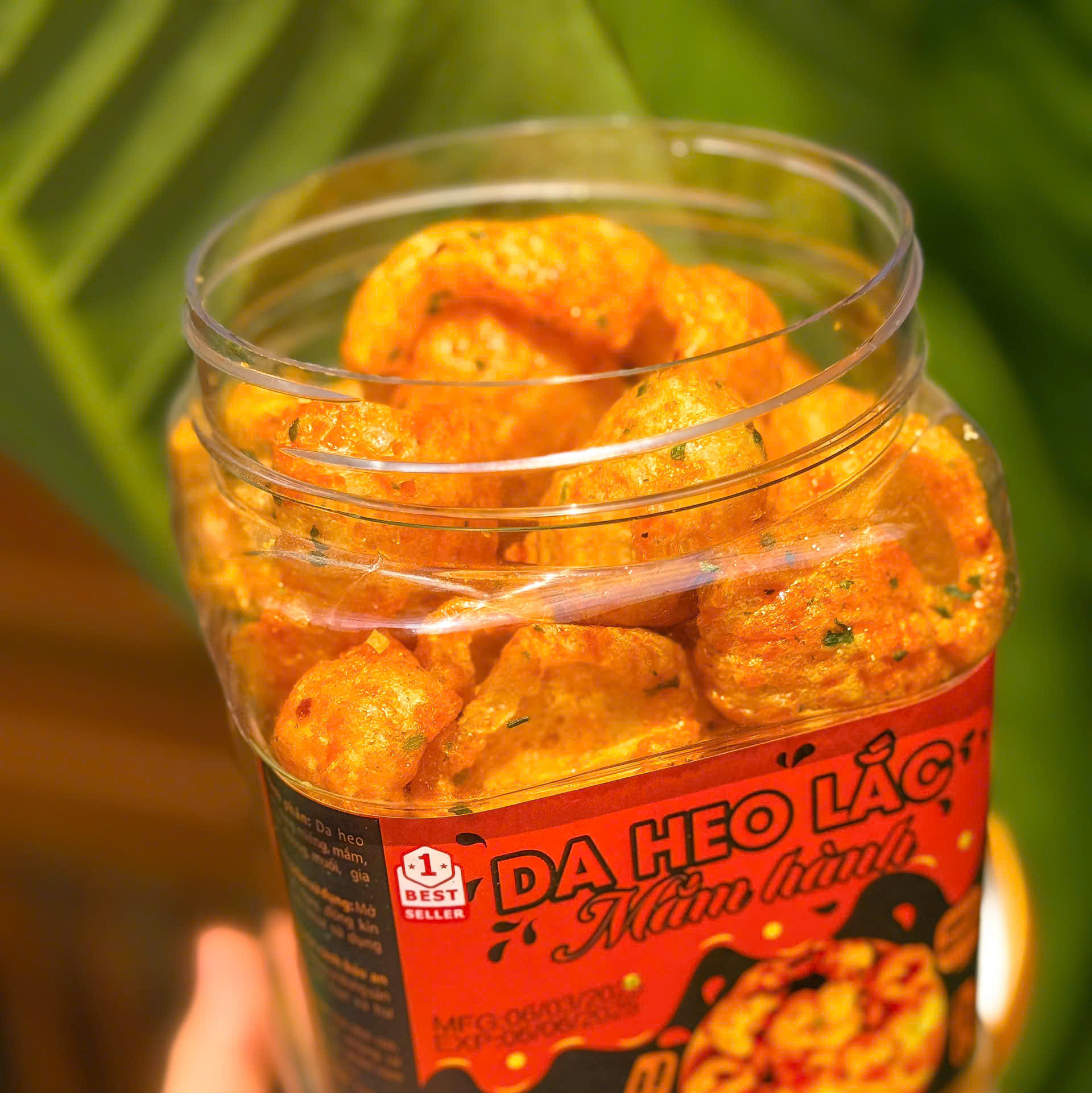 Da Heo Lắc Mắm Hành Giòn Rụm - Ăn Vặt Api Food