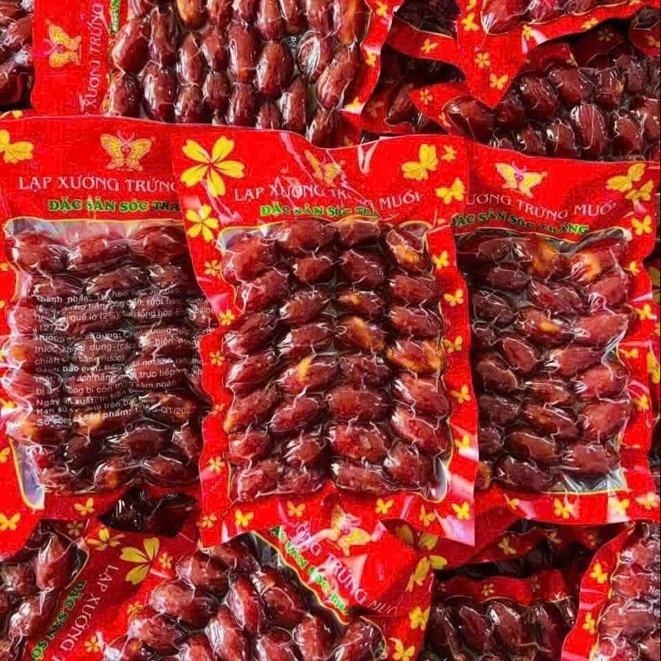 Lạp Xưởng Hồ Lô Trứng Muối Đặc Sản Sóc Trăng - Ăn Vặt Api Food