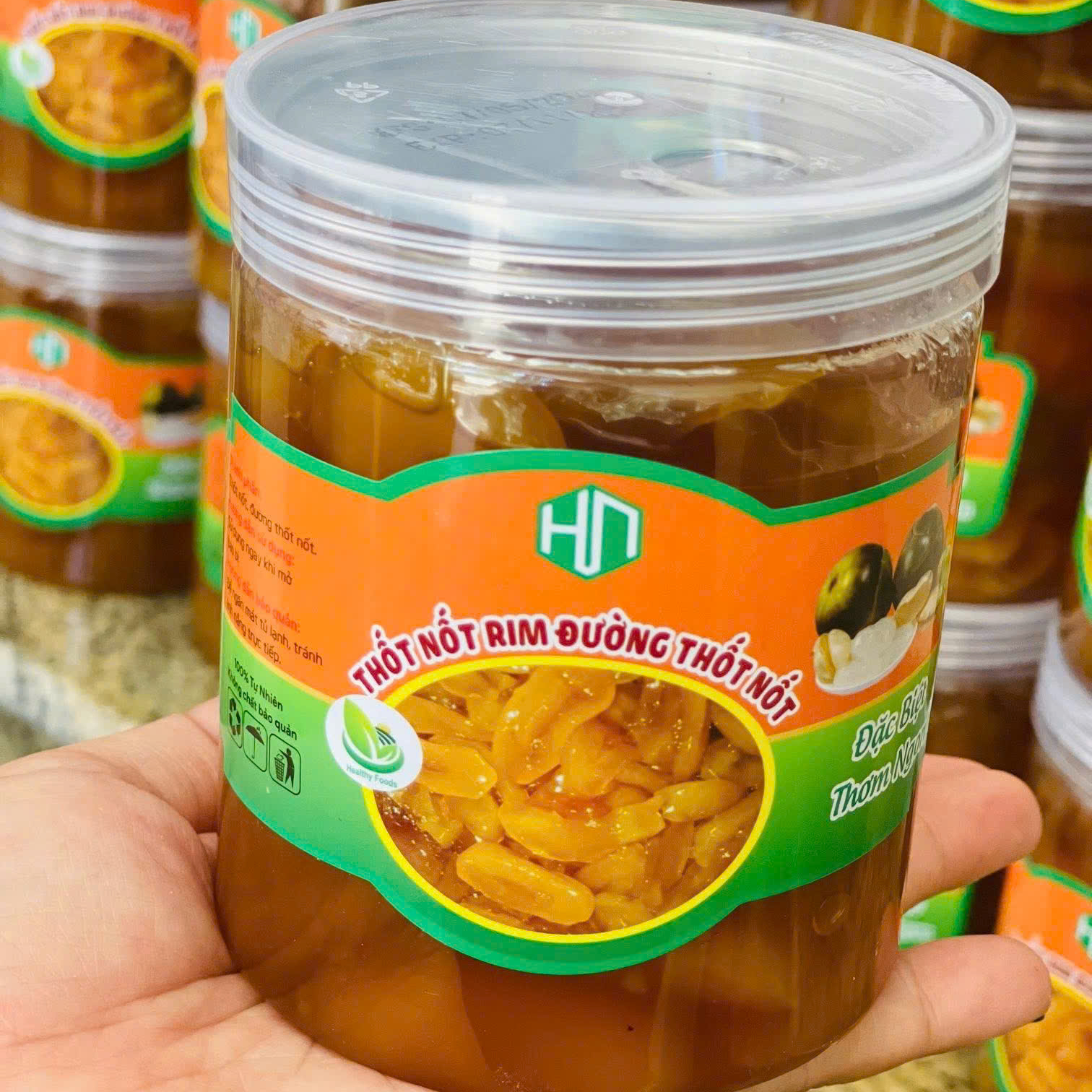 Thốt Nốt Rim Đường Thốt Nốt - Ăn Vặt Api Food