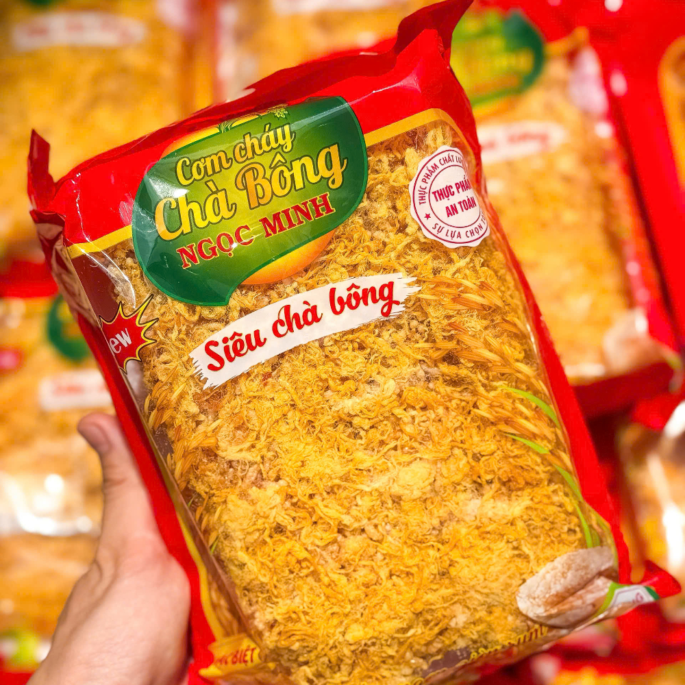 Cơm Cháy Siêu Chà Bông Ngọc Minh - Ăn Vặt Api Food