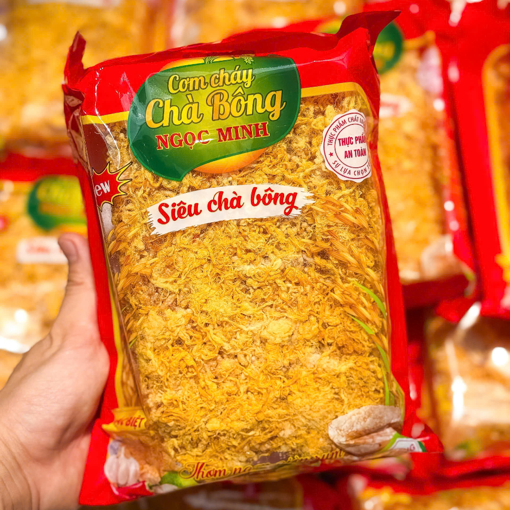 Cơm Cháy Siêu Chà Bông Ngọc Minh - Ăn Vặt Api Food