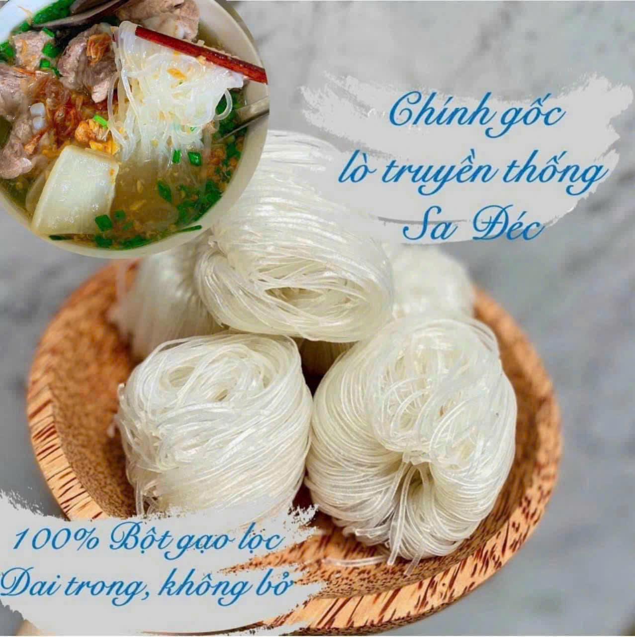 Hủ Tiếu Khô Vắt Tròn Đặc Sản Trứ Danh Sa Đéc Đồng Tháp - Ăn Vặt Api Food
