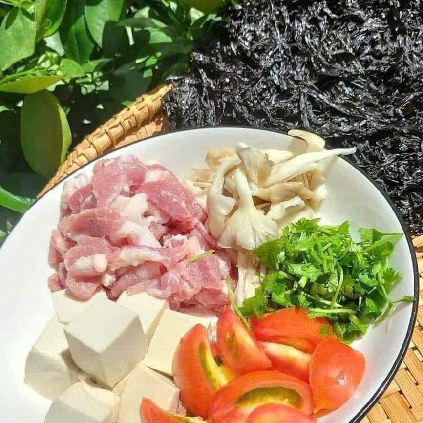 Rong Mứt Nấu Canh Rong Biển Thanh Mát Miếng Tròn  - Ăn Vặt Api Food