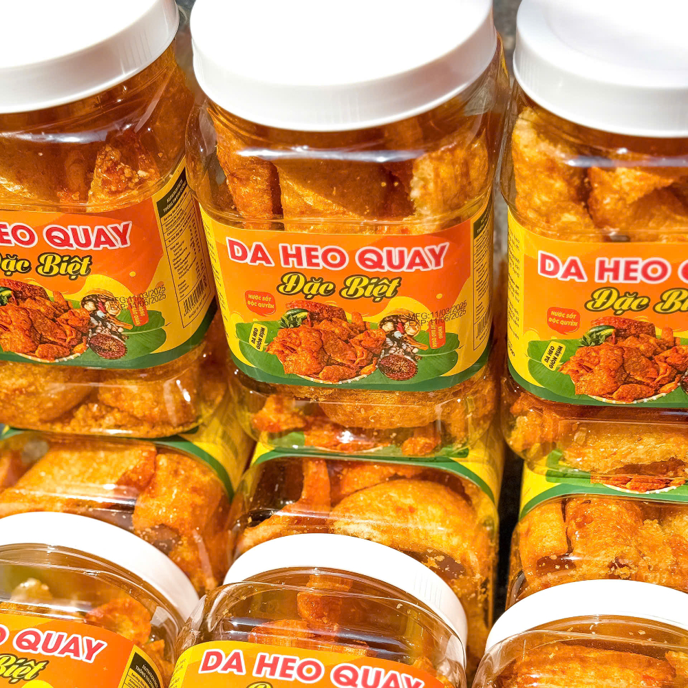 Da Heo Quay Đặc Biệt Siêu Ngon - Ăn Vặt Api Food