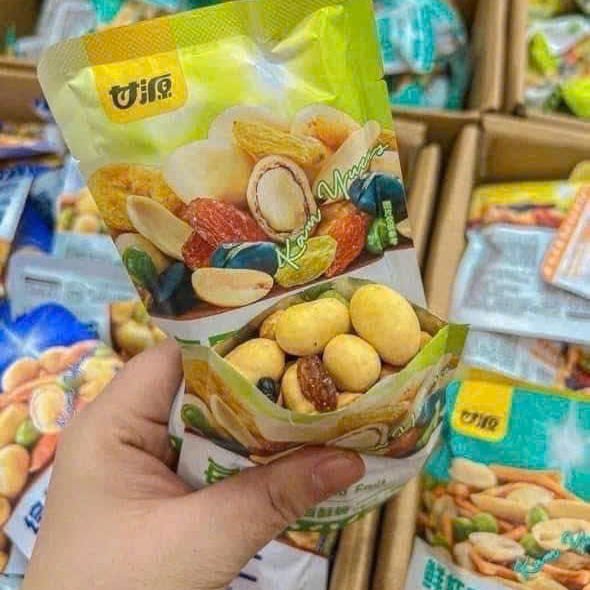 Hạt Dinh Dưỡng Tẩm Vị, Đậu Mix Hạt & Trái Cây Sấy Khô Kam Yuen - Ăn Vặt Api Food
