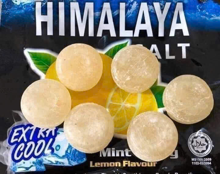 Kẹo Himalaya Salt vị Chanh Muối Cực Tốt Cho Cổ Họng - Ăn Vặt Api Food