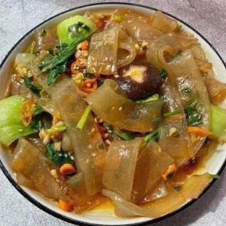 Miến Dẹt Khoai Tây To Dai Hàn Quốc NongWoo 1KG - Ăn Vặt Api Food
