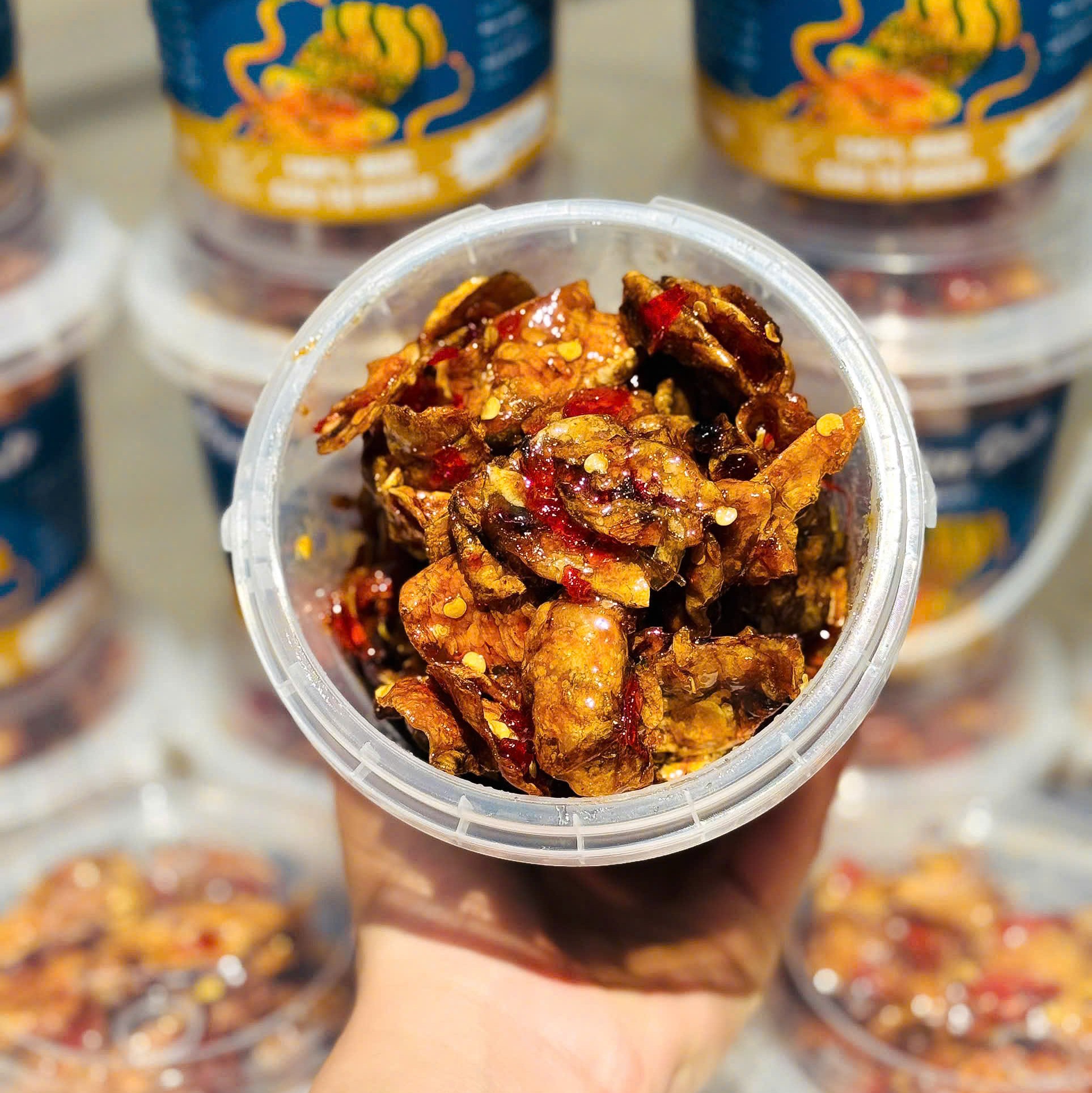 Mực Rim Sa Tế Me Vị Ngon Tinh Tế Siêu Lôi Cuốn - Ăn Vặt Api Food