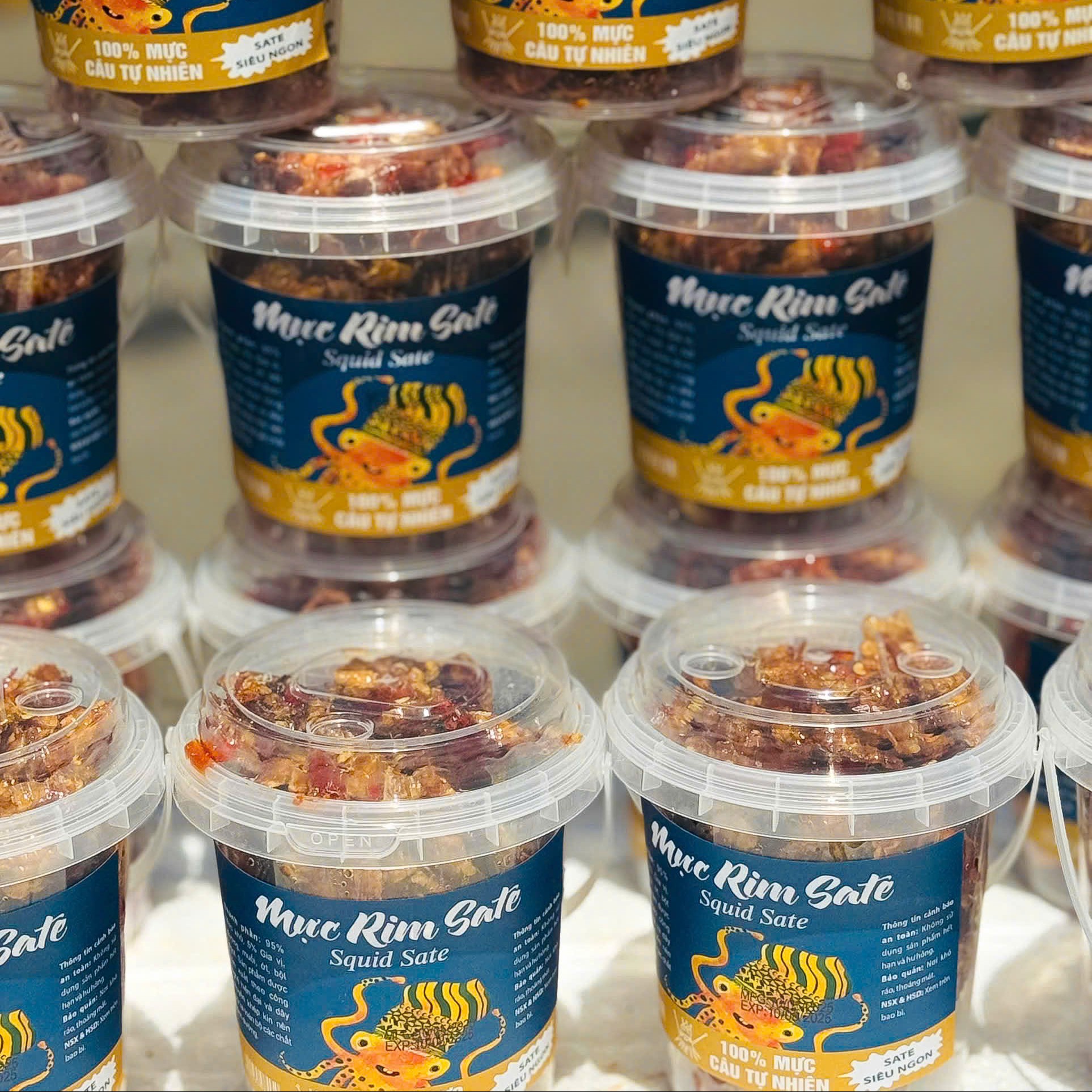 Mực Rim Sa Tế Me Vị Ngon Tinh Tế Siêu Lôi Cuốn - Ăn Vặt Api Food