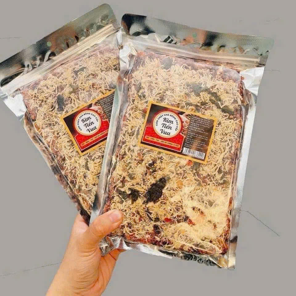 Cơm Cháy Chà Bông GẠO LỨT Tiến Vua Cao Cấp Siêu Ngon - Ăn Vặt Api Food