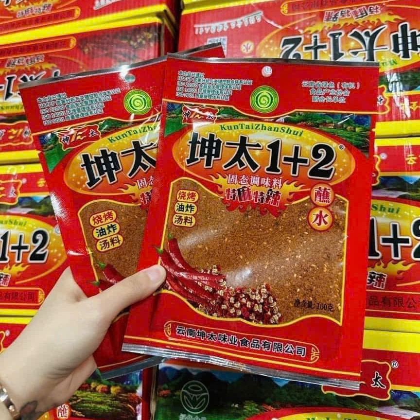 Bột Ớt Trộn Sẵn Gia Vị Chấm Gì Cũng Ngon - Ăn Vặt Api Food