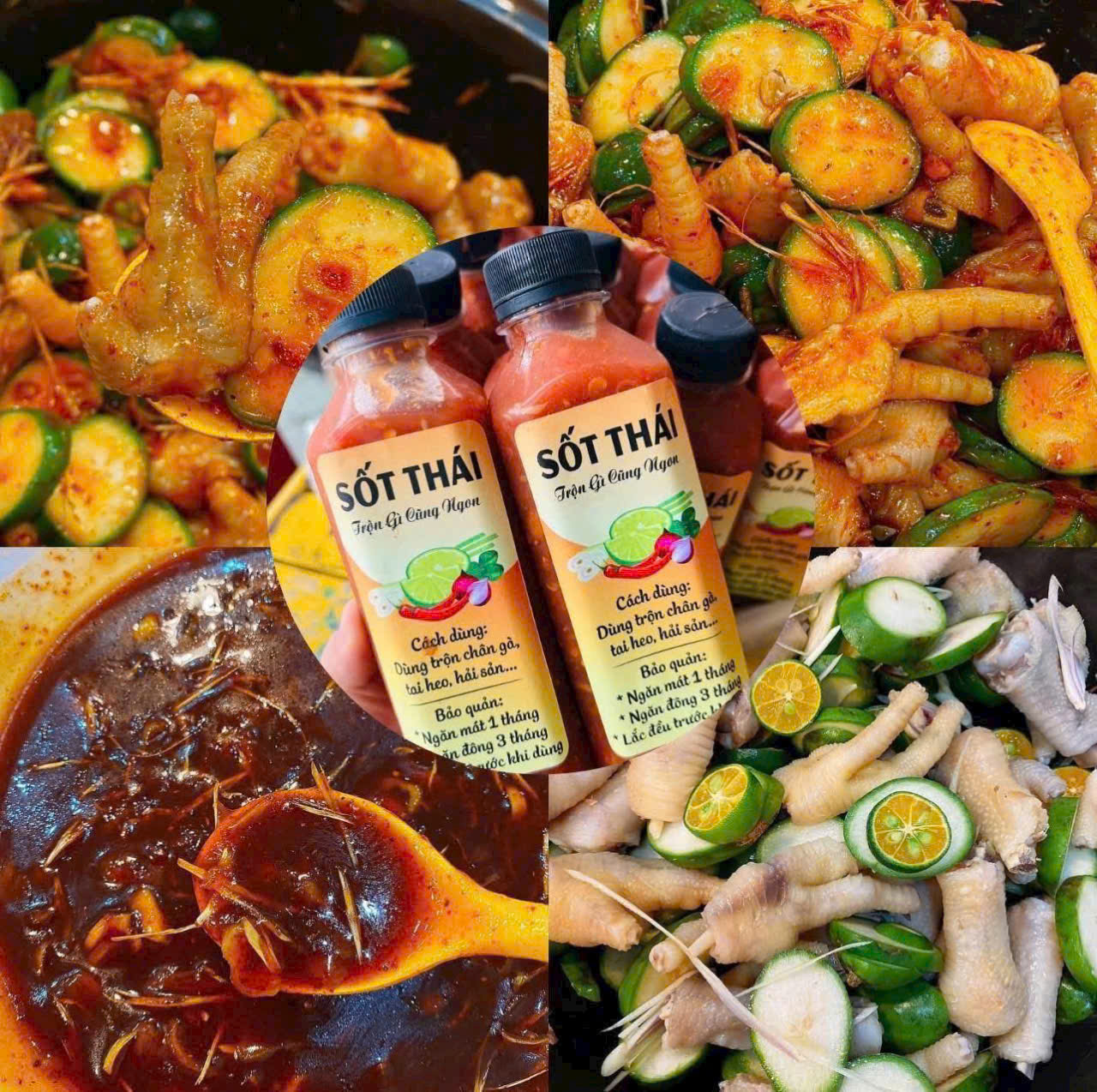 Set 2 Chai Sốt Thái Siêu Ngon Bất Bại - Ăn Vặt Api Food