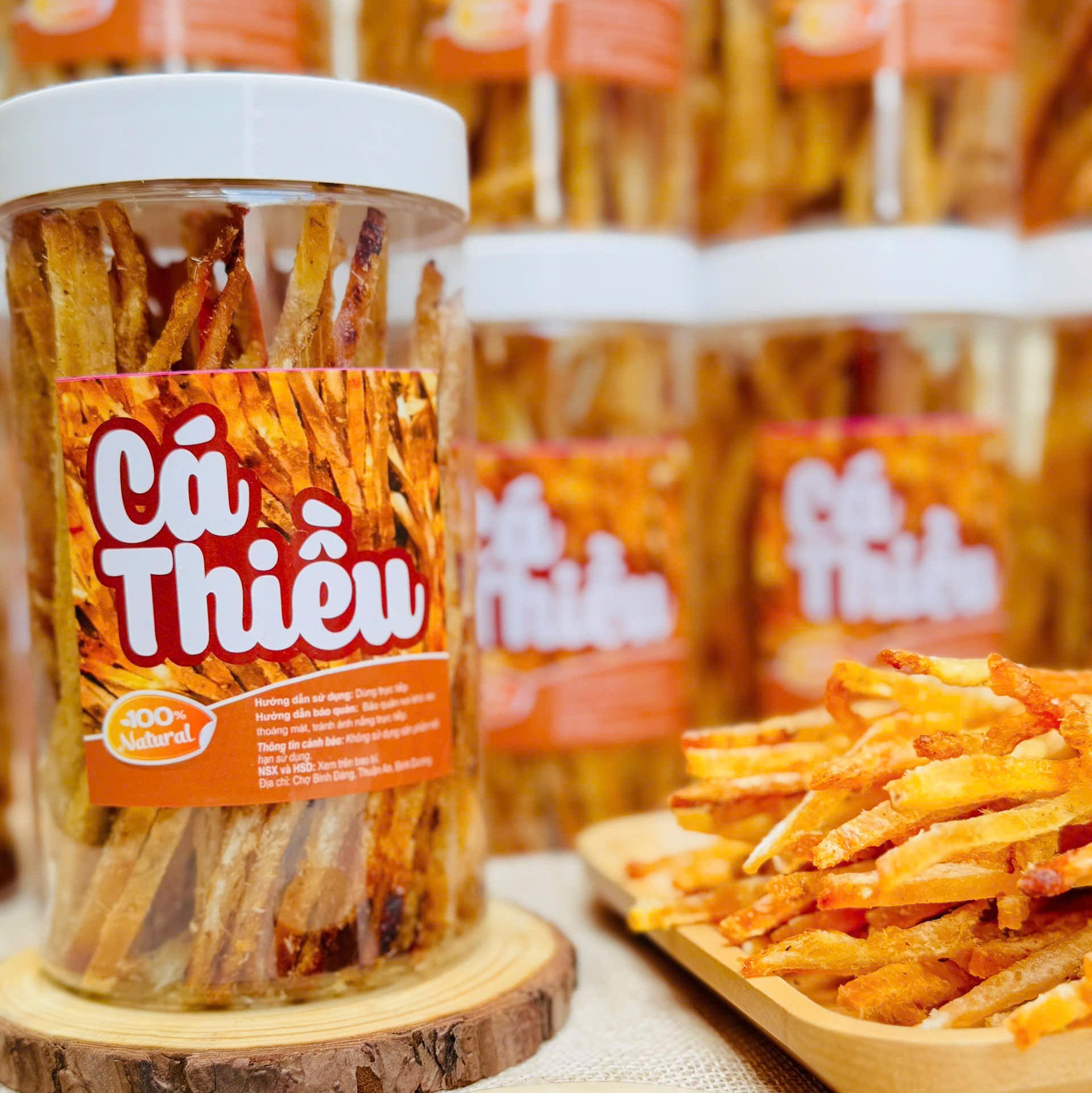 Khô Cá Thiều Que Tẩm Gia Vị Ăn Liền Api Food