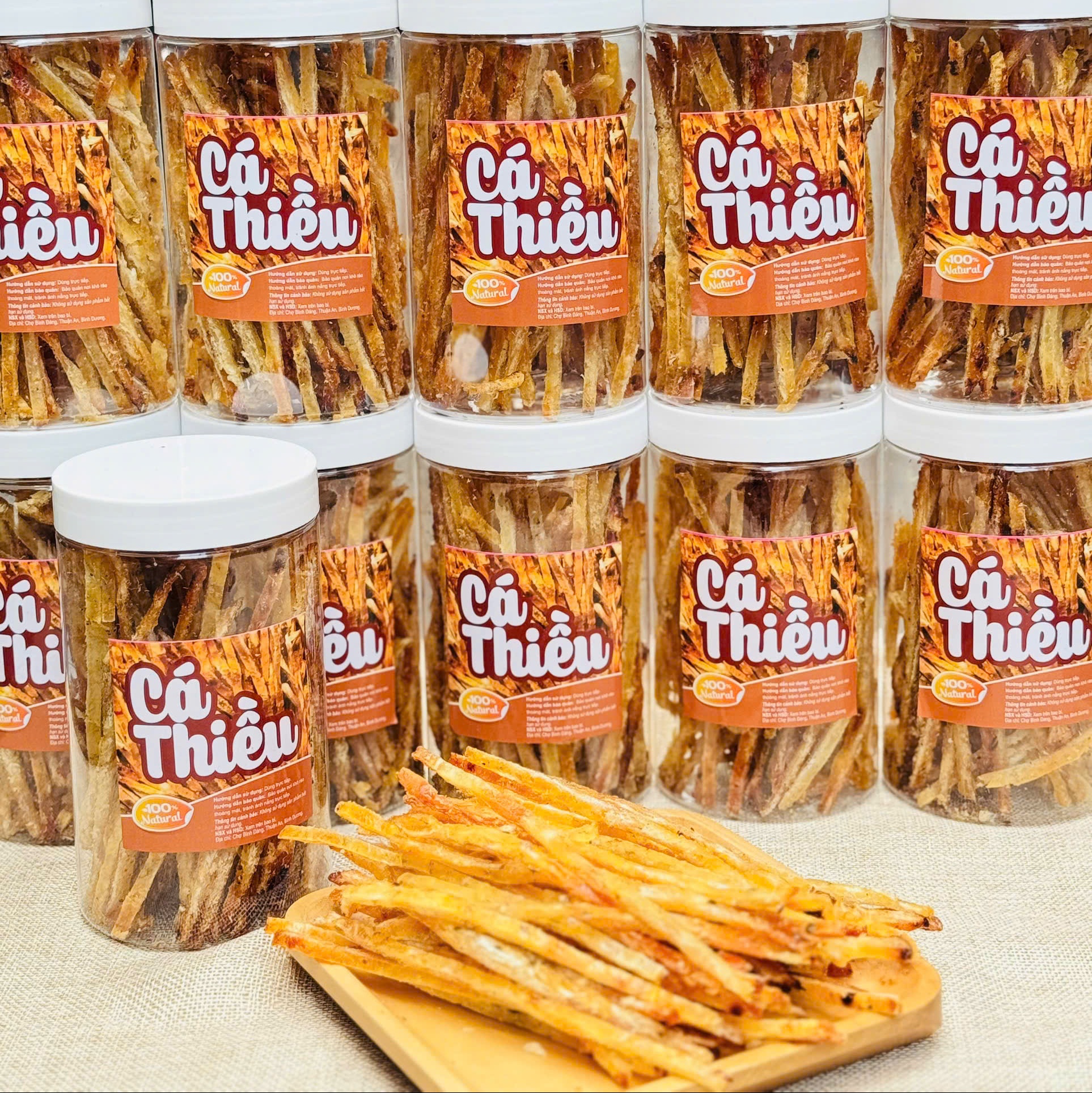 Khô Cá Thiều Que Tẩm Gia Vị Ăn Liền Api Food