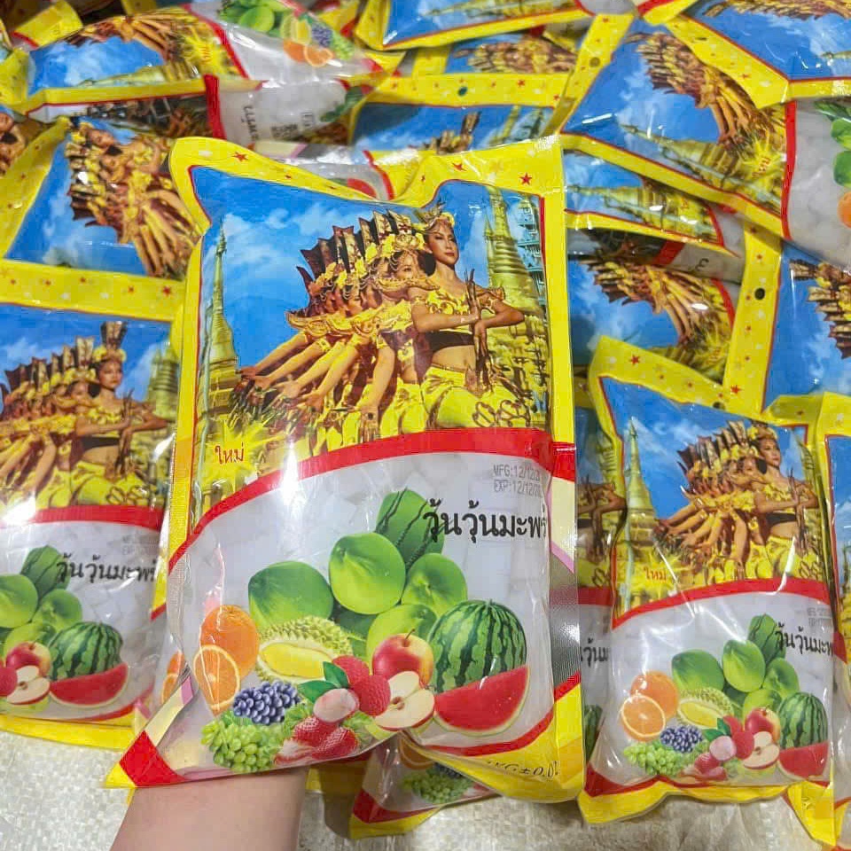 Thạch Dừa Thái Lan Dai Dai Giòn Giòn Ngọt Thanh ( Gói 1 KG )