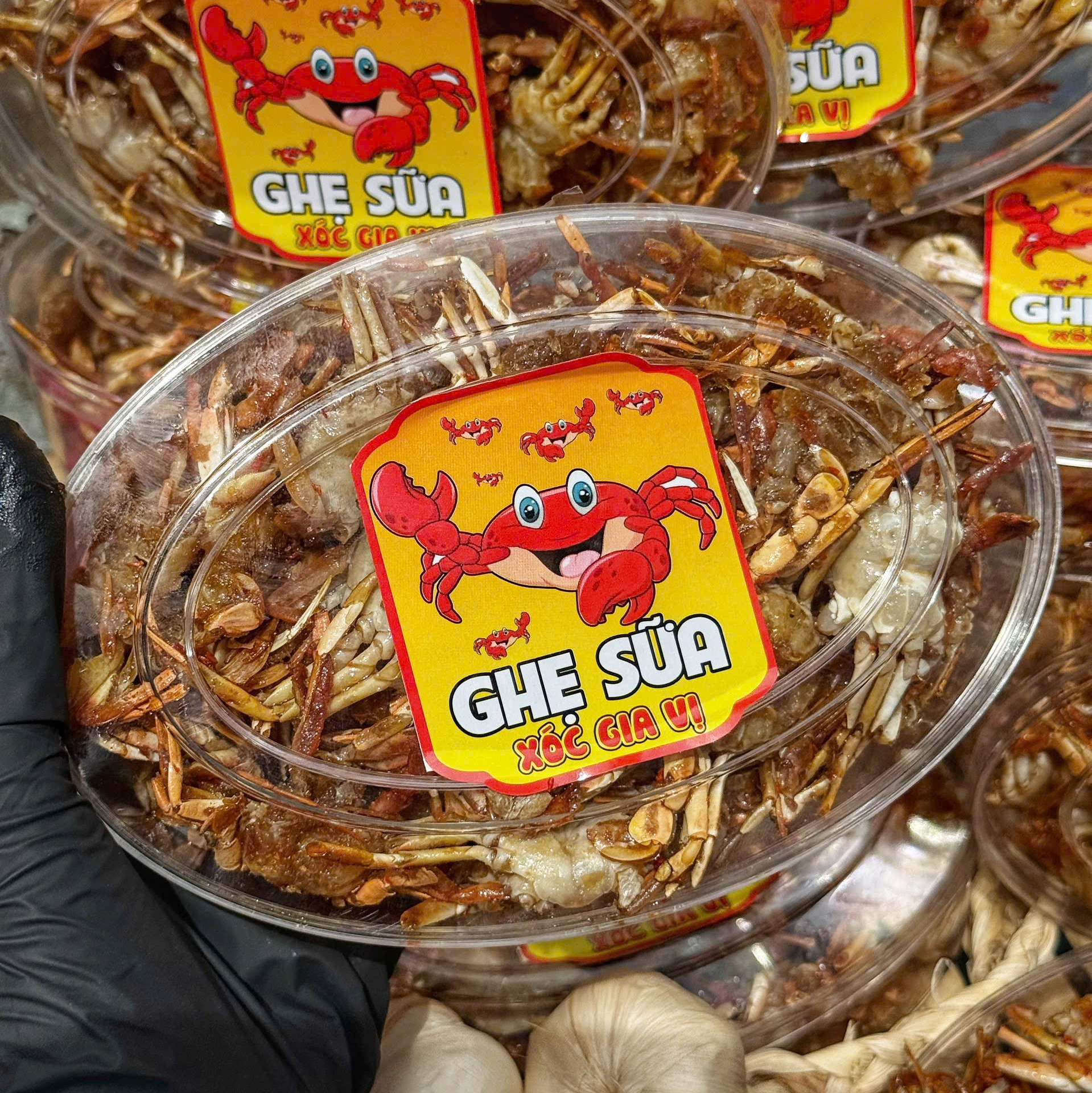 Ghẹ Sữa Xóc Gia Vị Siêu Ngon, Đặc Sản Phan Thiết
