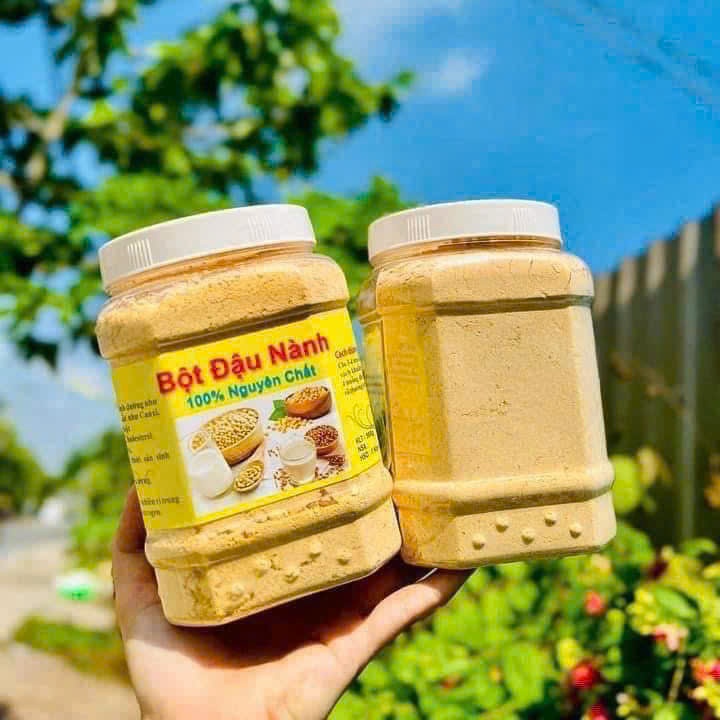 Bột Đậu Nành Rang Chín Nguyên Chất Dinh Dưỡng, Làm Đẹp Da, Giữ Dáng, Hương Vị Tự Nhiên & Tinh Khiết