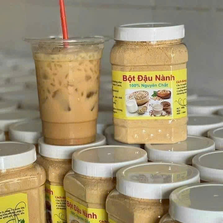 Bột Đậu Nành Rang Chín Nguyên Chất Dinh Dưỡng, Làm Đẹp Da, Giữ Dáng, Hương Vị Tự Nhiên & Tinh Khiết
