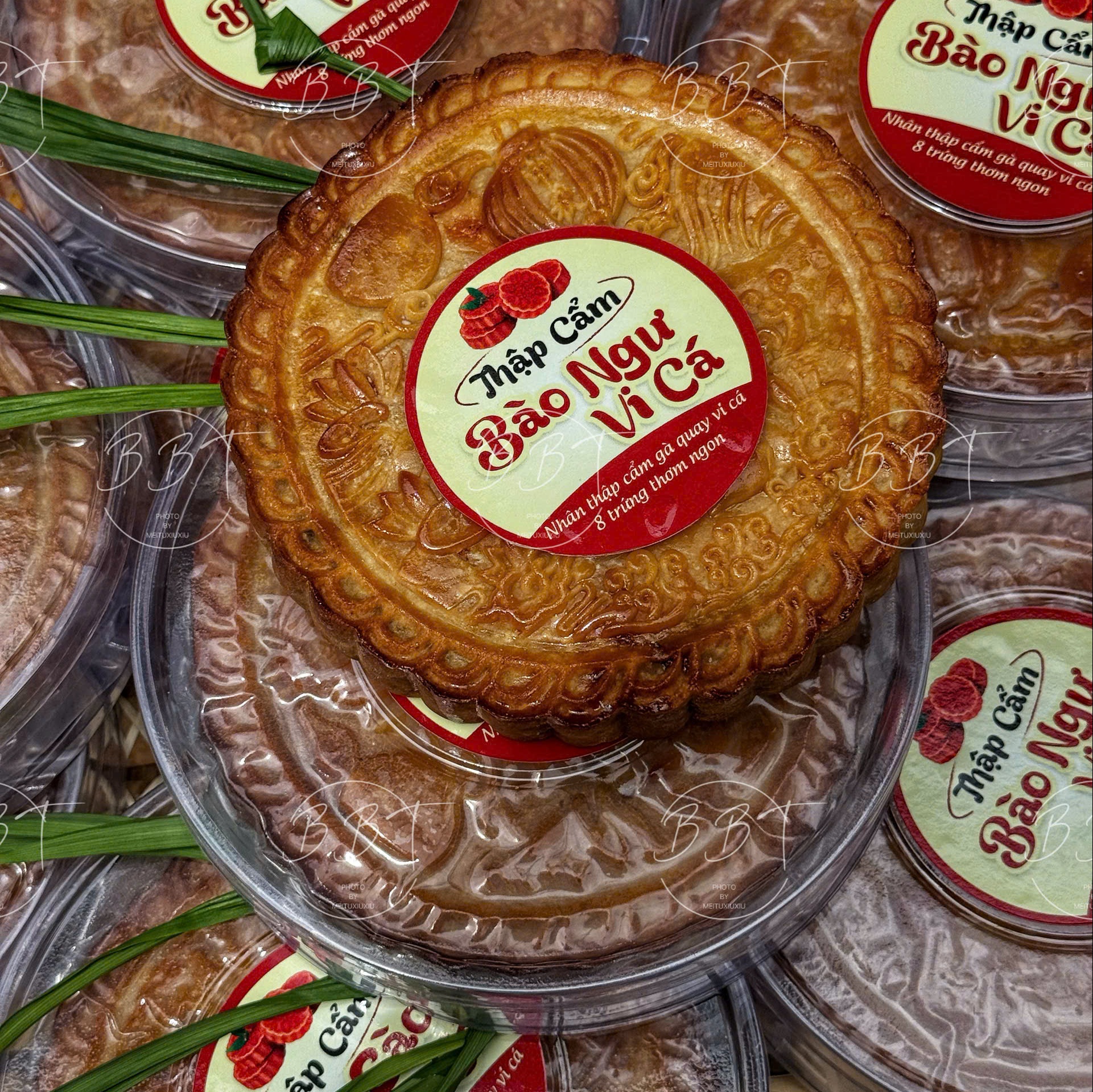 Bánh Trung Thu Thập Cẩm 8 Trứng  Muối 500gr  - Có 2 Vị Lựa Chọn