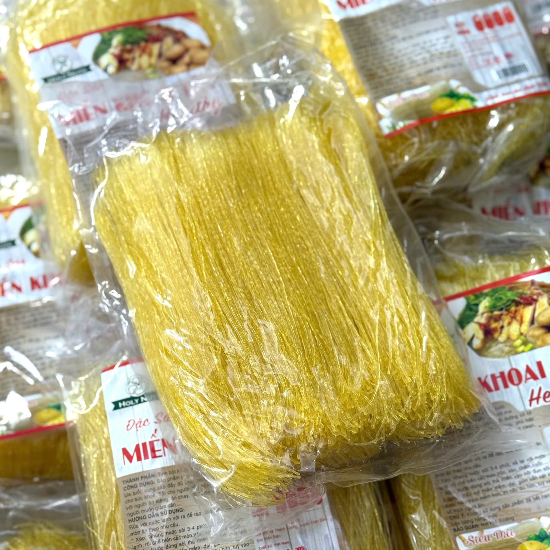 Miến Khoai Tây Nguyên Chất Ngon Chuẩn – Dai Mềm Tự Nhiên 500gr
