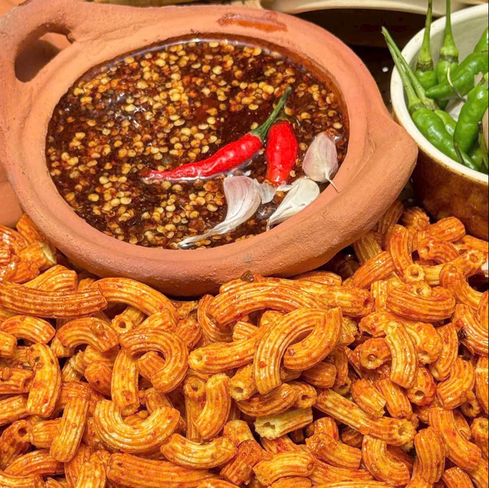 Nui Rim Mắm Kẹo Giòn Tan Siêu Ngon 500gr