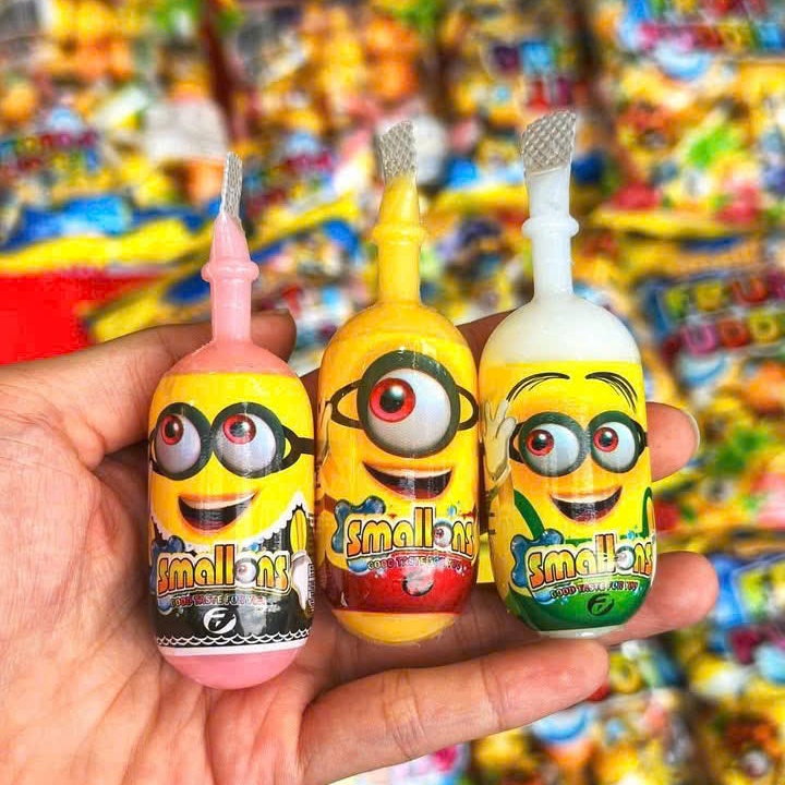 Thạch Trái Cây Minions Fruit Pudding HongKong 840gr (35g * 24 Cái)