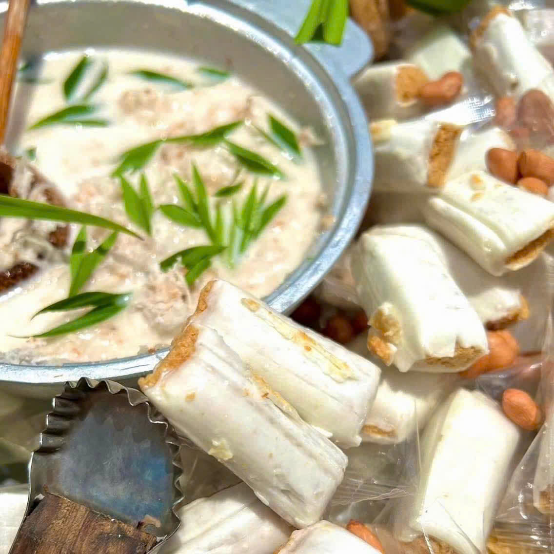 Kẹo Đậu Bơ Sữa Tân Huê Viên 380g – Ngọt Béo Chuẩn Vị Truyền Thống