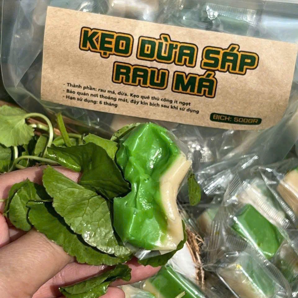 Kẹo Dừa Sáp Rau Má – Sự Kết Hợp Độc Đáo & Hấp Dẫn 500gr