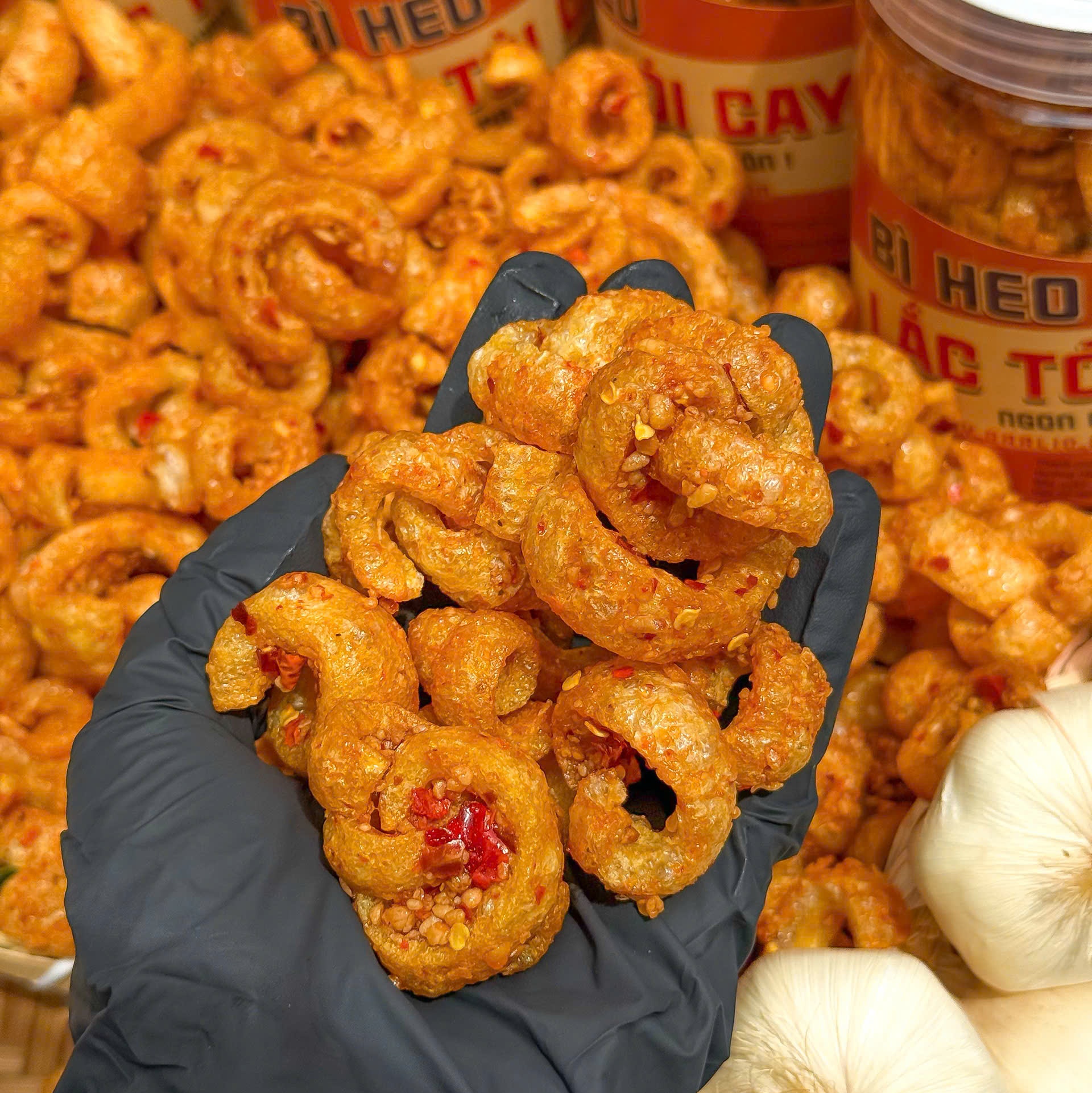 Bì Heo Cháy Bơ Tỏi – Giòn Rụm, Đậm Vị, Chuẩn Vị Việt 250gr