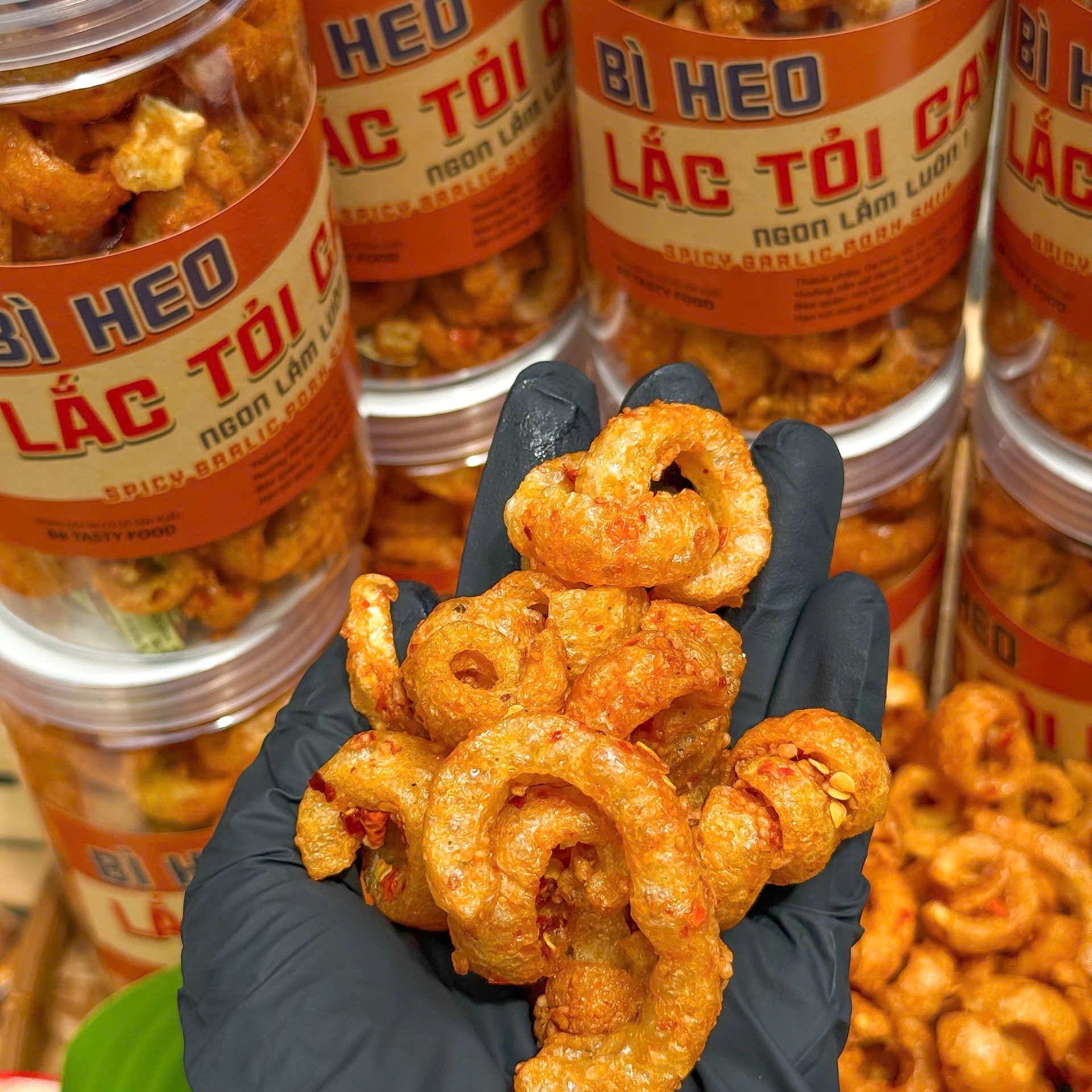 Bì Heo Cháy Bơ Tỏi – Giòn Rụm, Đậm Vị, Chuẩn Vị Việt 250gr