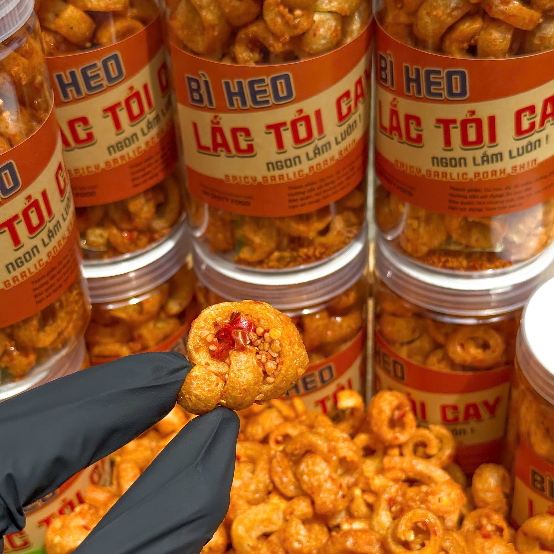 Bì Heo Cháy Bơ Tỏi – Giòn Rụm, Đậm Vị, Chuẩn Vị Việt 250gr