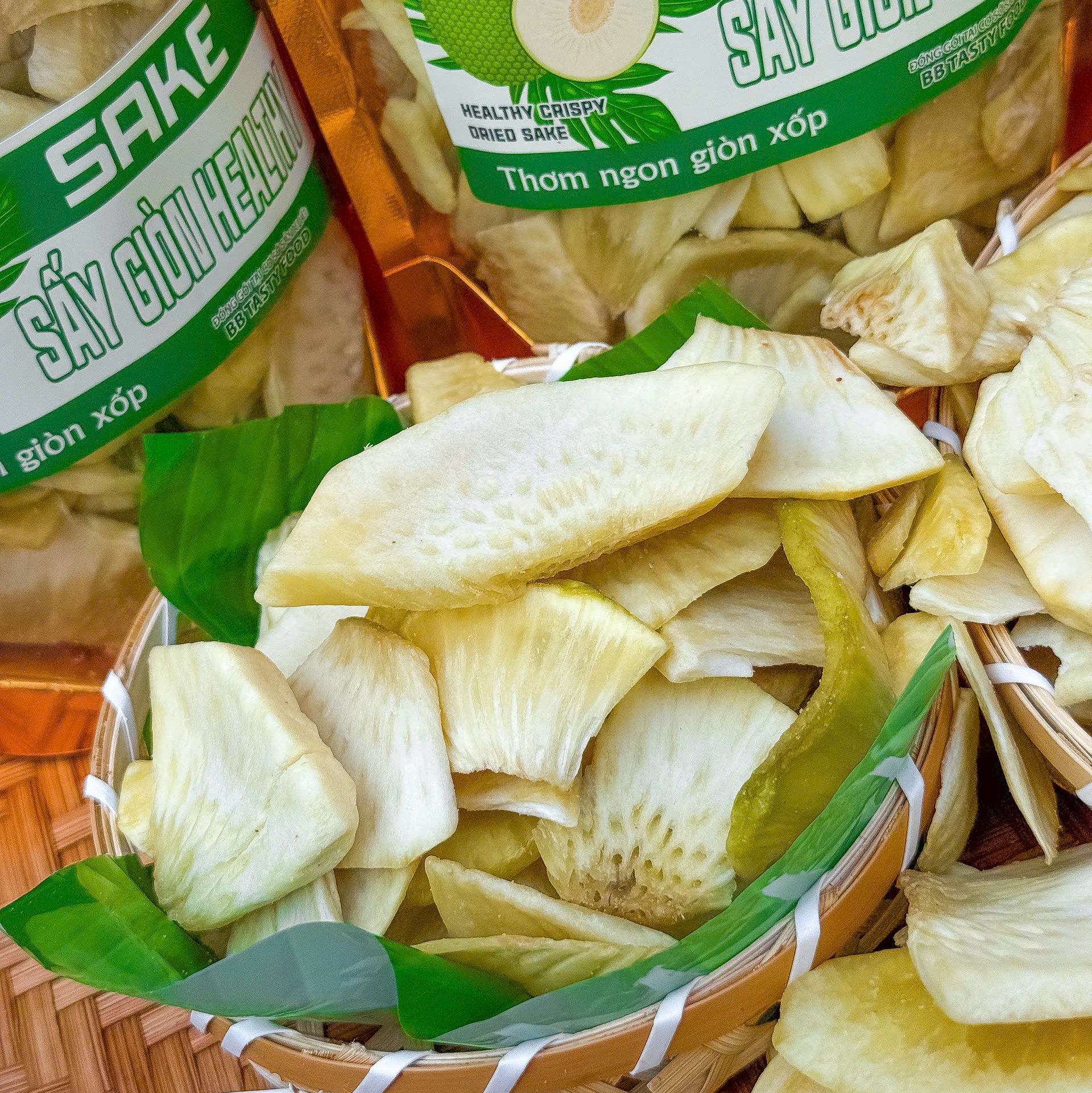 Sake Sấy Giòn Rùm Rụm, Ăn Vặt Ngon, Bổ, Lành Mạnh 400gr