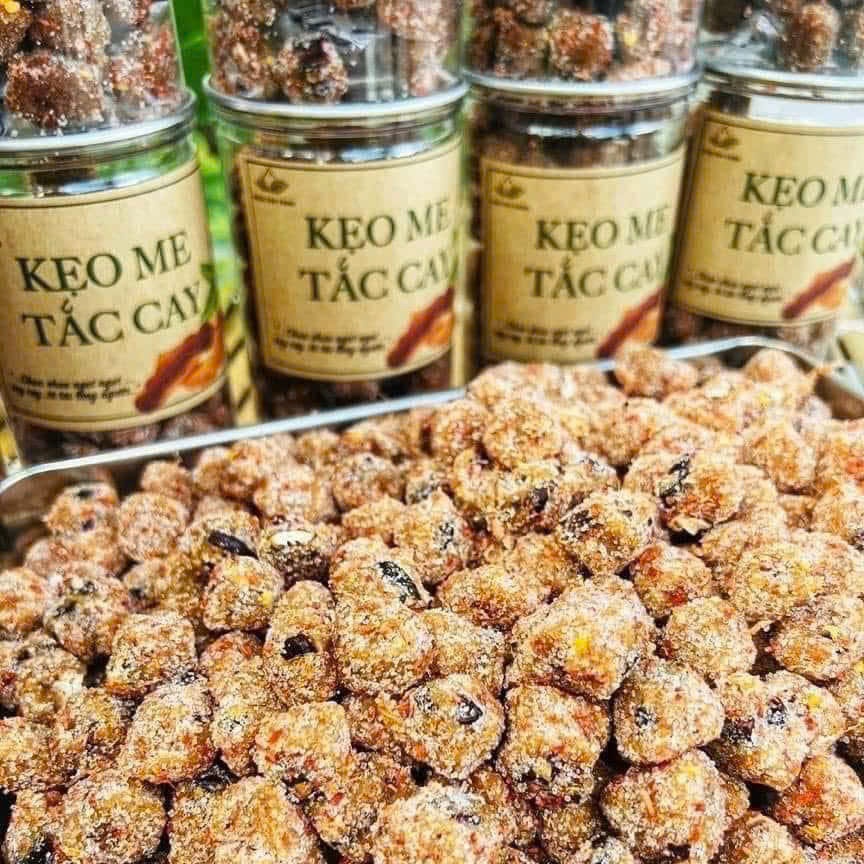 Kẹo Me Tắc Chua Cay Mặn Ngọt, Ngon Ngay Từ Miến Đầu Tiên 500gr