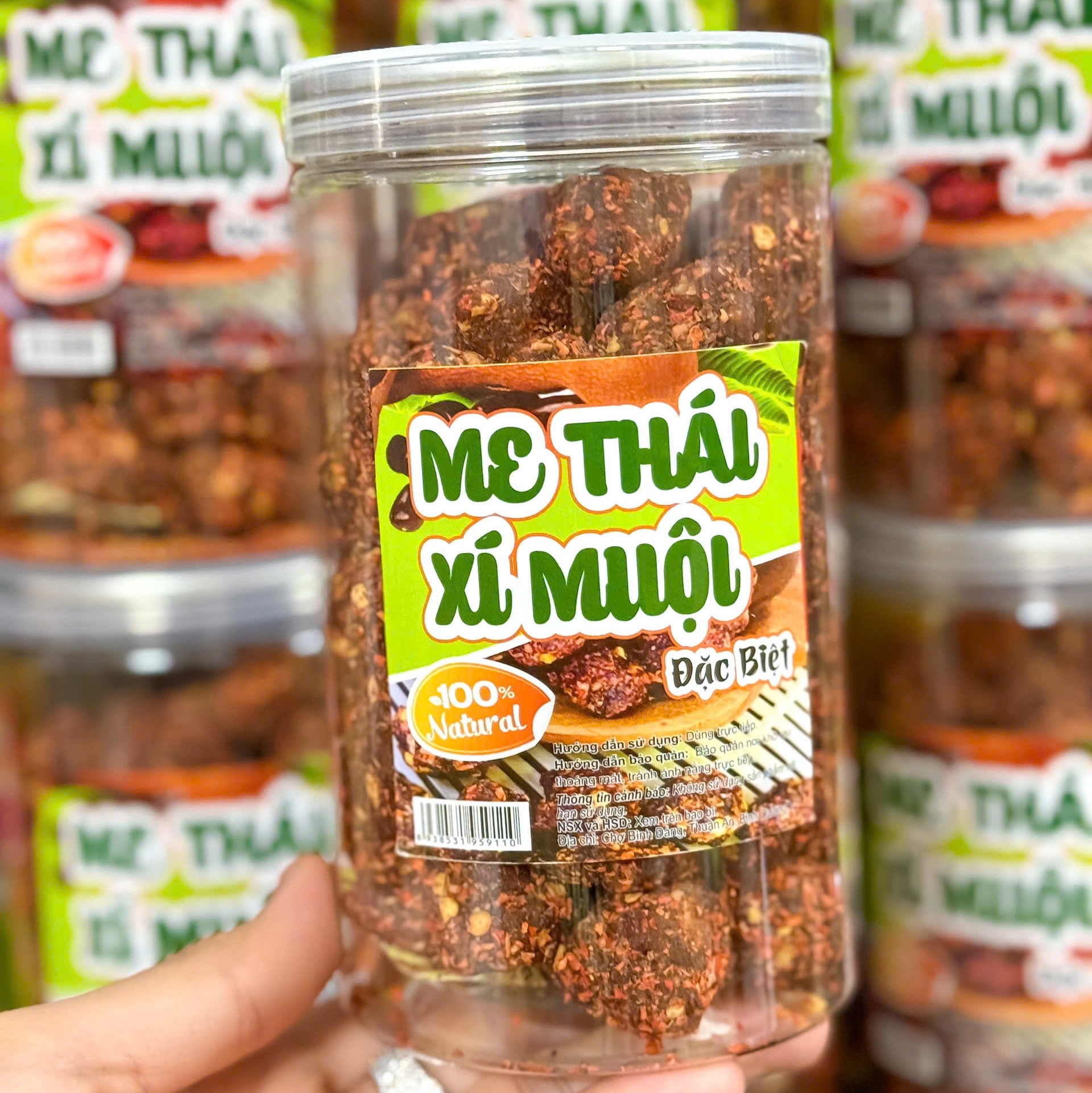 Me Xí Muội Thái Chua Ngọt Đậm Đà, Ăn Vặt Siêu Ngon 500gr