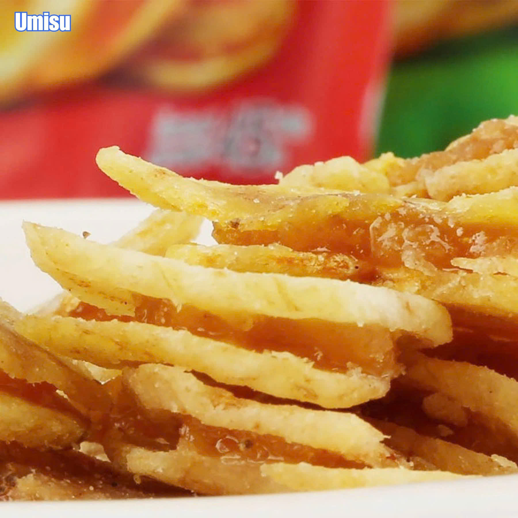 Chuối Kẹp Me Cay, Chuối Kẹp Chanh Dây Thái Lan 90gr  – Ăn Một Miếng Là Ghiền