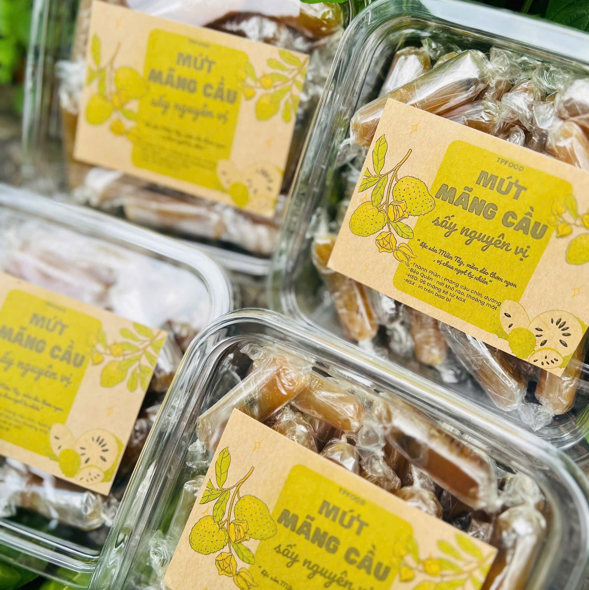 Mãng Cầu Sấy Nguyên Vị 500gr - Hương Vị Thiên Nhiên Tuyệt Hảo