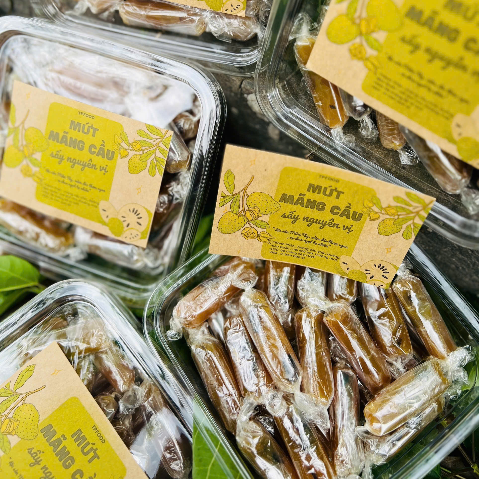 Mãng Cầu Sấy Nguyên Vị 500gr - Hương Vị Thiên Nhiên Tuyệt Hảo