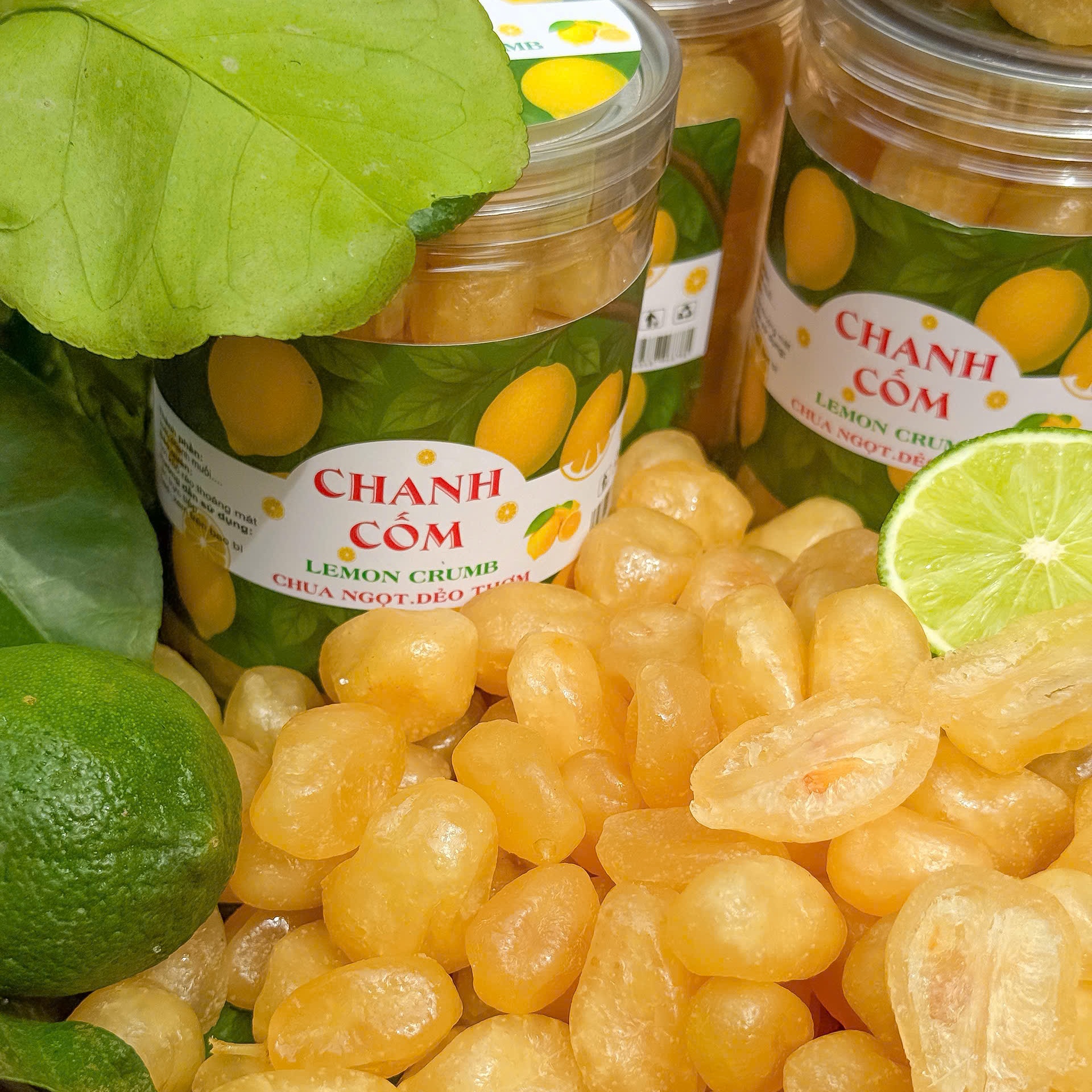 Mứt Chanh Cốm 400gr - Hương Vị Thanh Mát Cổ Truyền