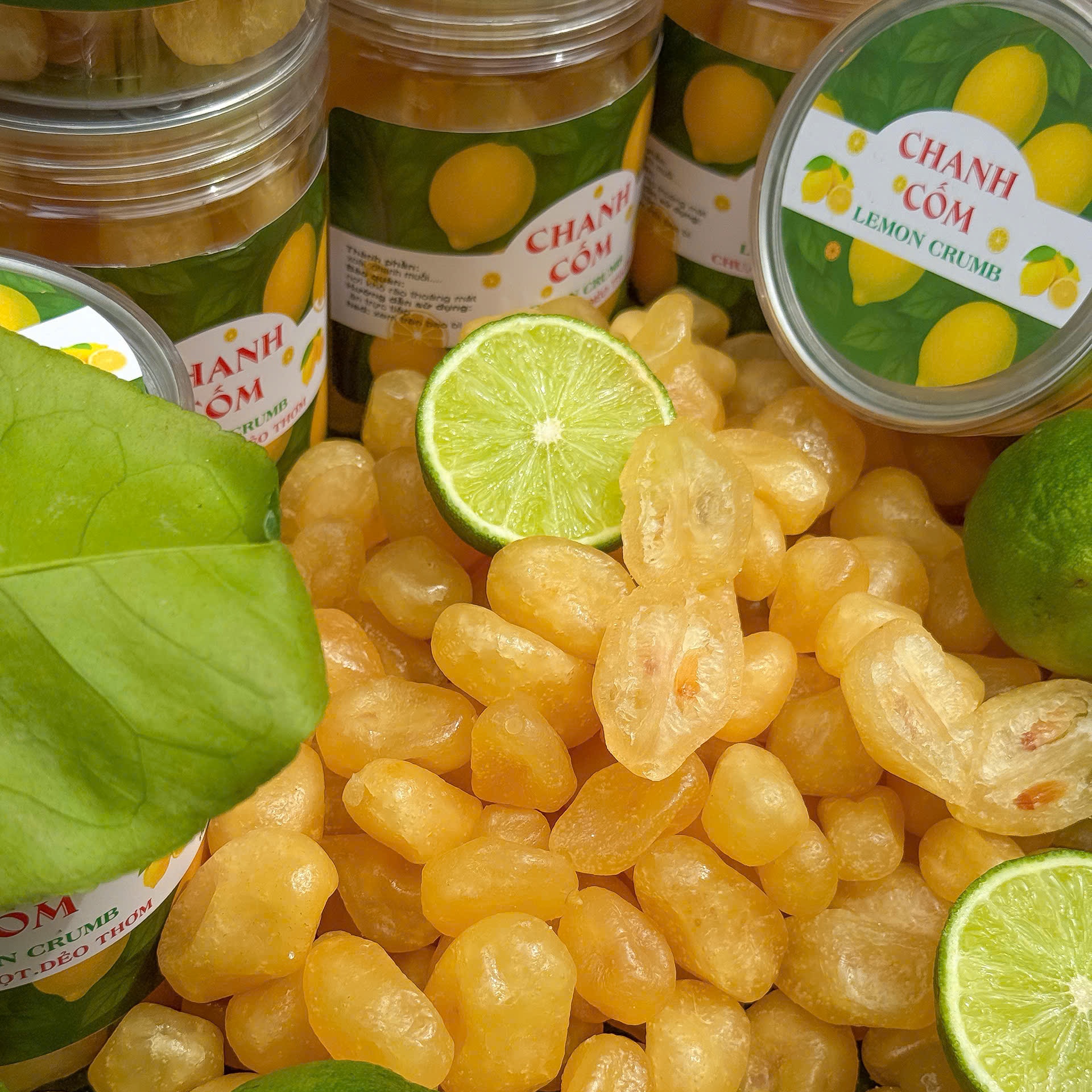 Mứt Chanh Cốm 400gr - Hương Vị Thanh Mát Cổ Truyền