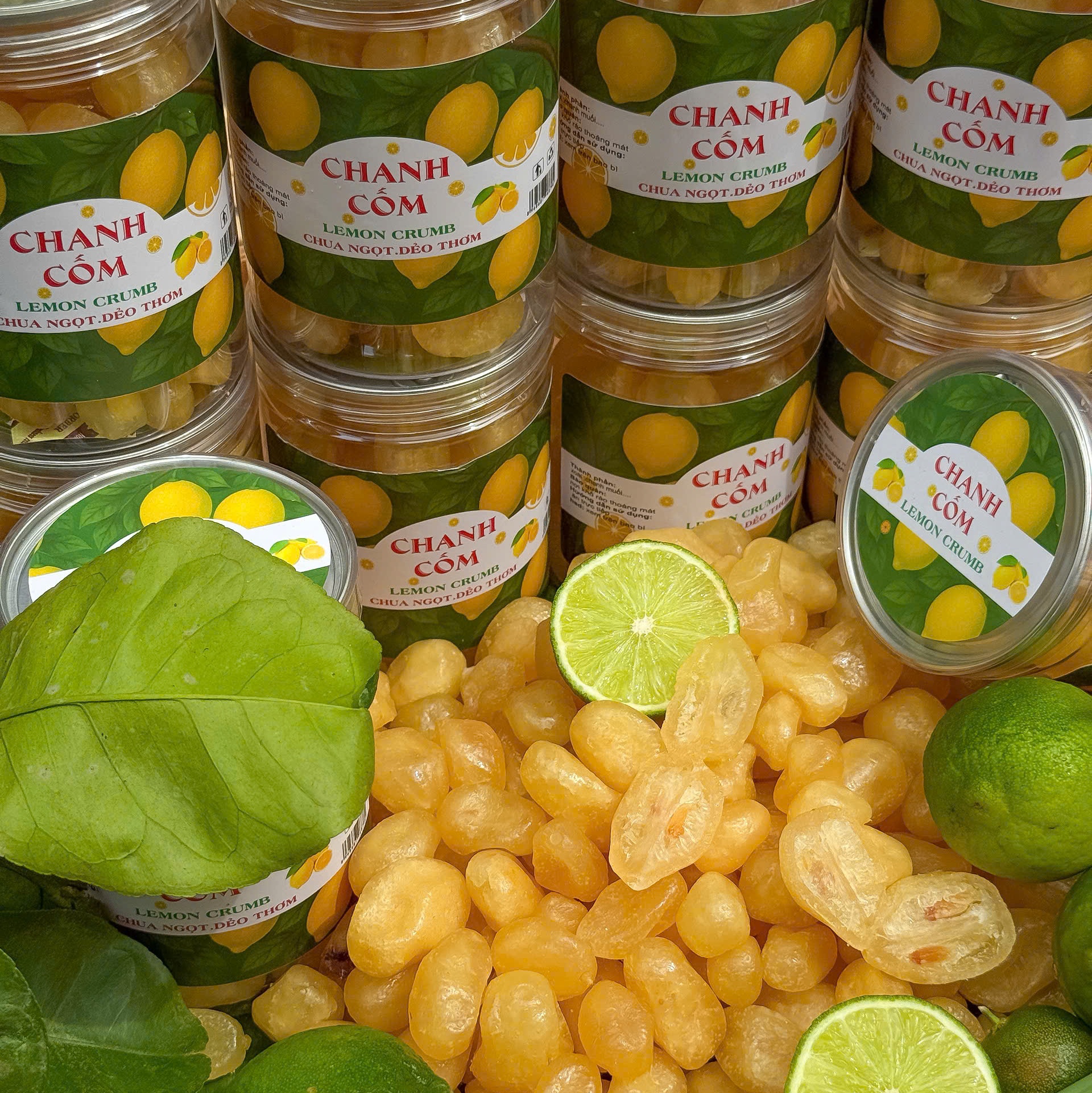 Mứt Chanh Cốm 400gr - Hương Vị Thanh Mát Cổ Truyền