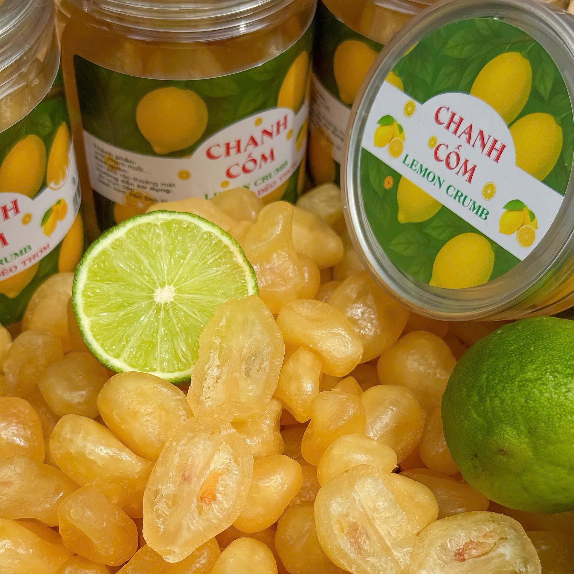 Mứt Chanh Cốm 400gr - Hương Vị Thanh Mát Cổ Truyền