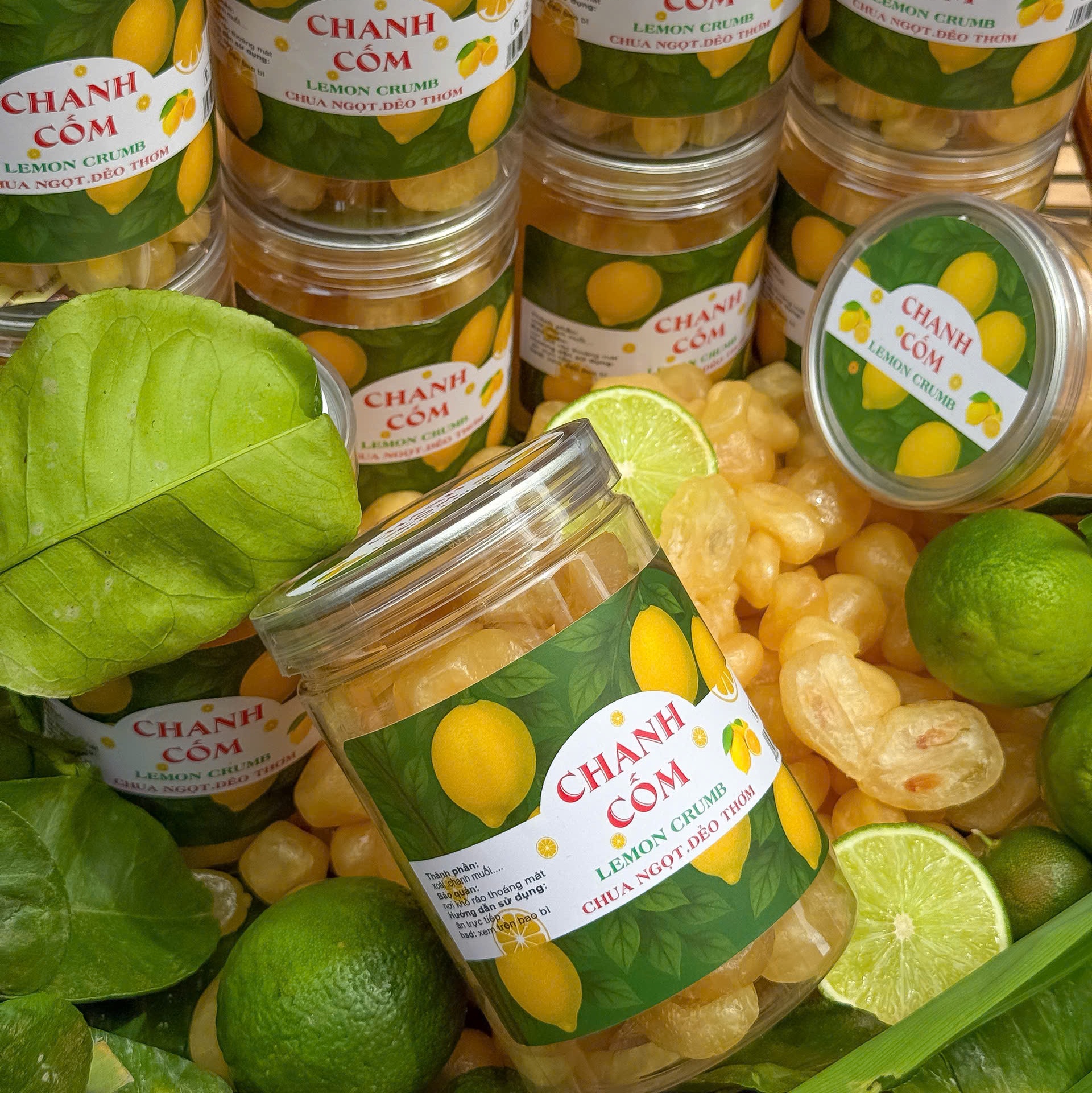 Mứt Chanh Cốm 400gr - Hương Vị Thanh Mát Cổ Truyền