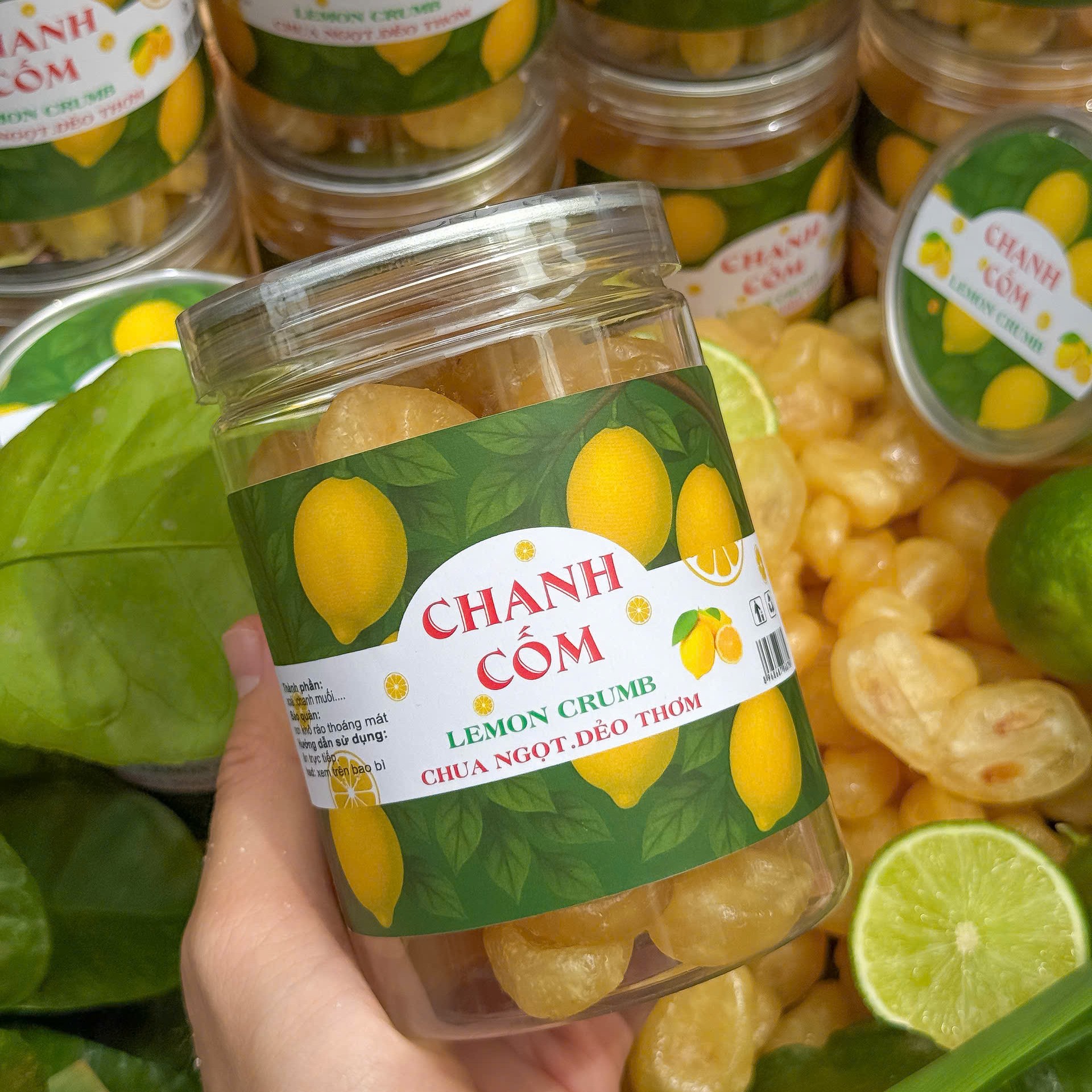 Mứt Chanh Cốm 400gr - Hương Vị Thanh Mát Cổ Truyền