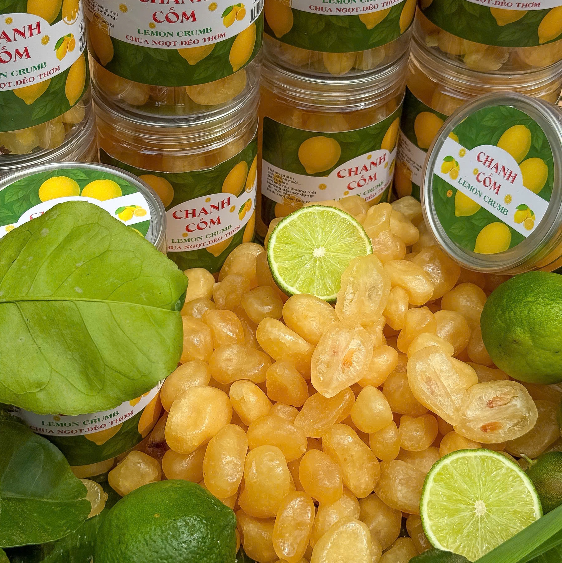 Mứt Chanh Cốm 400gr - Hương Vị Thanh Mát Cổ Truyền