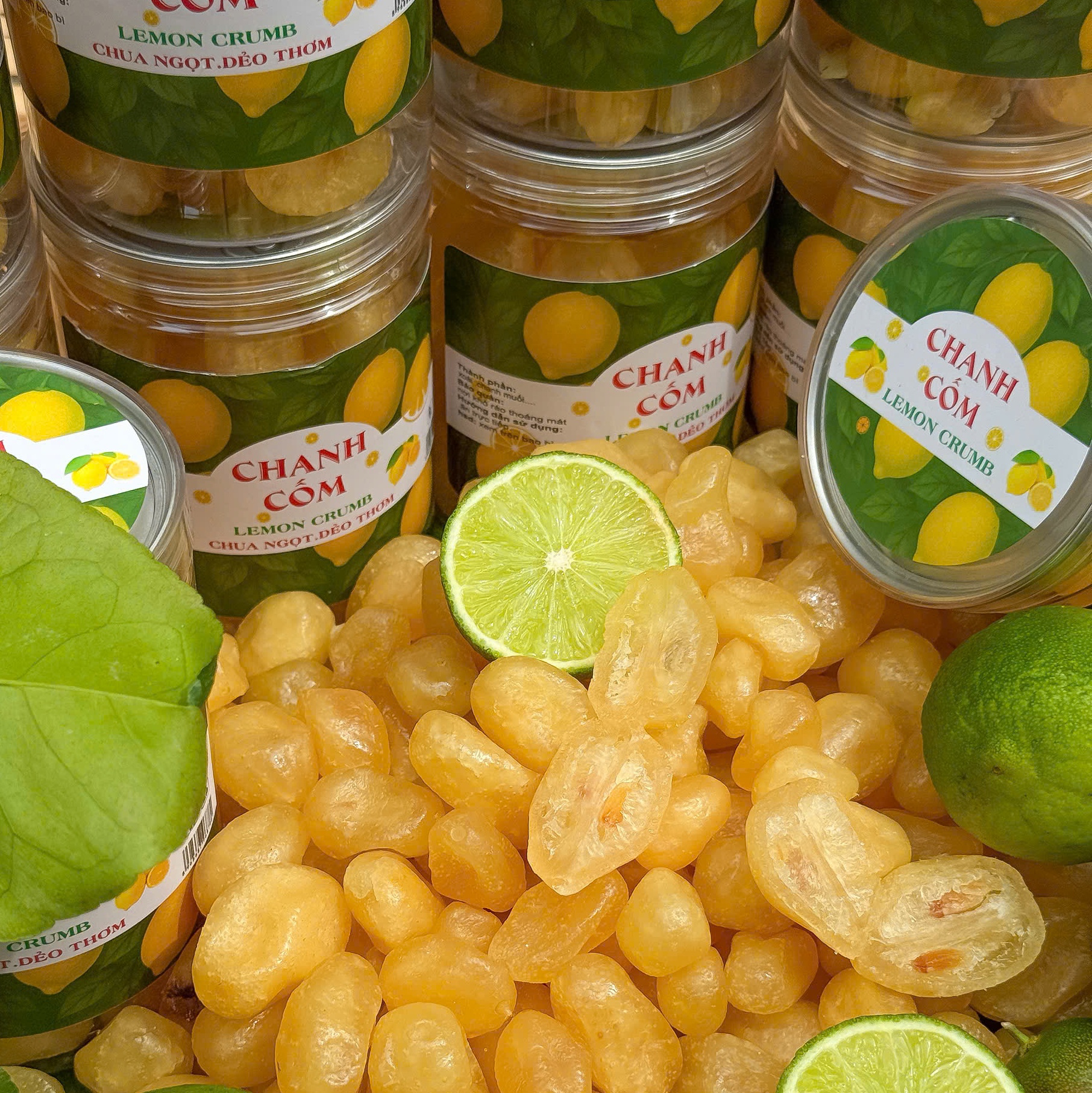 Mứt Chanh Cốm 400gr - Hương Vị Thanh Mát Cổ Truyền