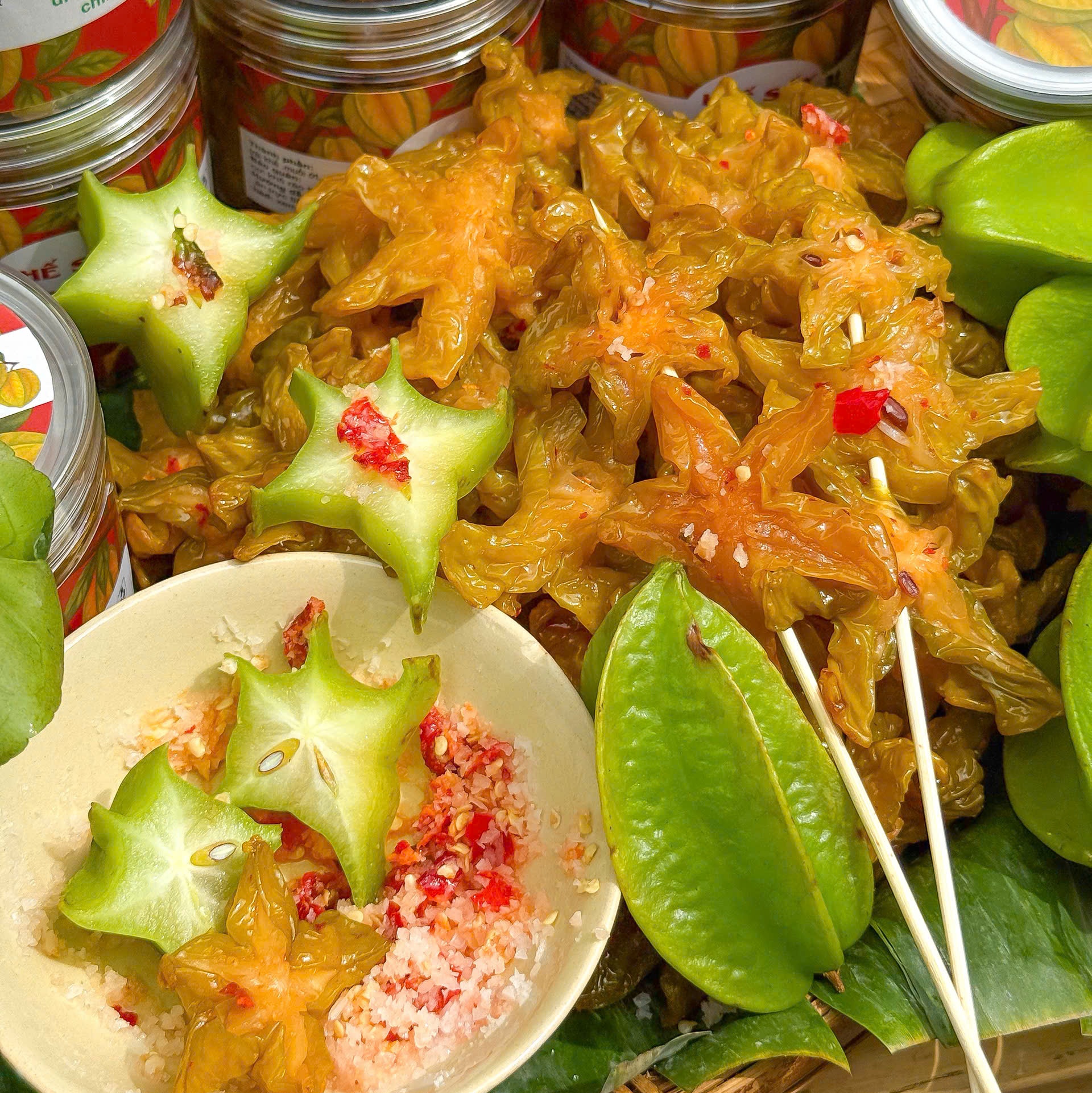 Khế Sấy Muối Ớt 250gr - Chua Cay Mặn Ngọt, Càng Ăn Càng Ghiền