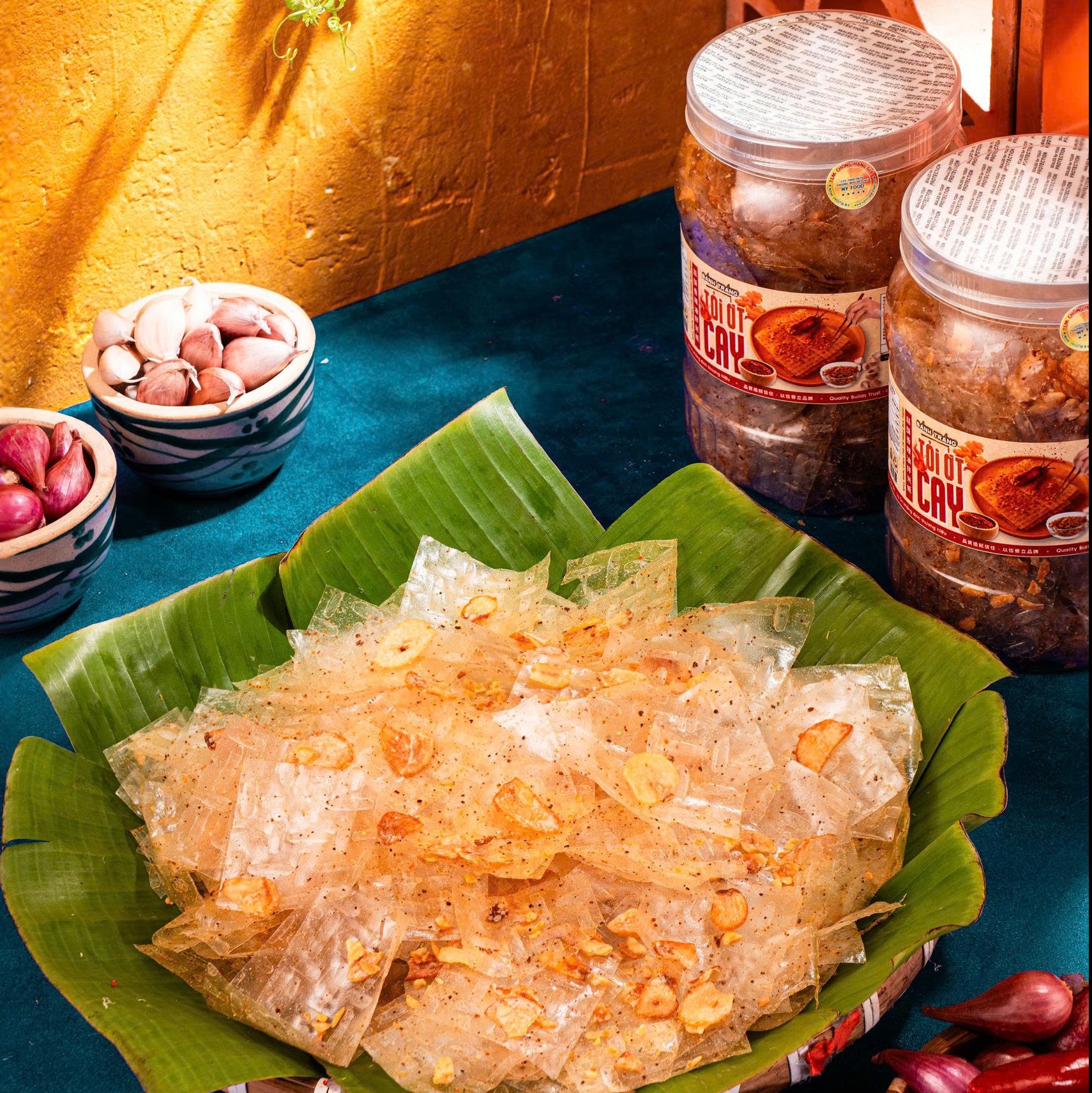 Bánh Tráng Tỏi Ớt Cay - Đậm Vị, Ăn Là Ghiền