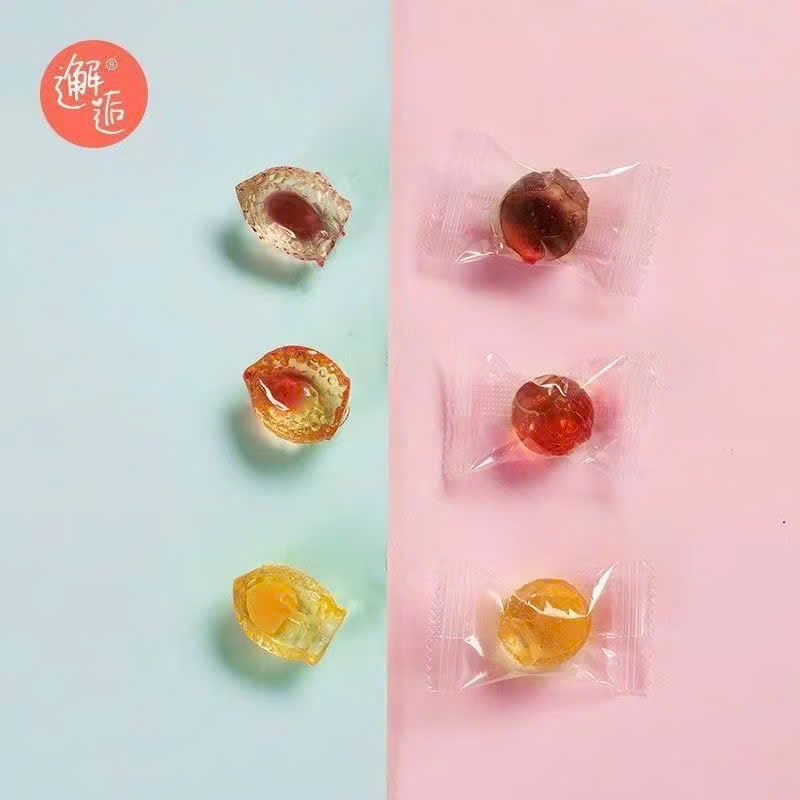 Kẹo Dẻo Half Tea Nhân Chảy– Trái Cây Tươi Mát, Nhân Béo Thơm Tan Chảy