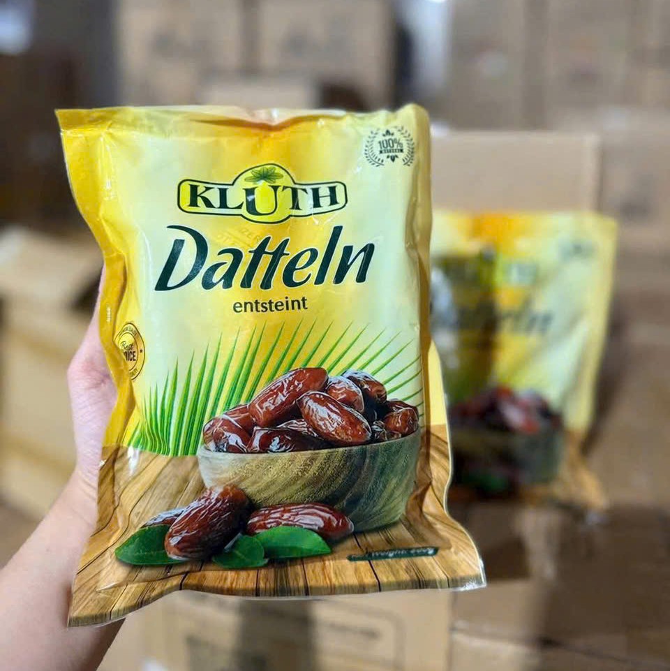 Chà Là Túi Rời Sấy Dẻo Datteln 500gr  - Vàng Đen Dinh Dưỡng Từ Sa Mạc