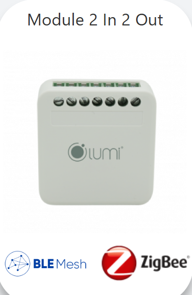 Hướng dẫn lắp đặt và sử dụng Module 2 In 2 Out Lumi - Bluetooth Mesh